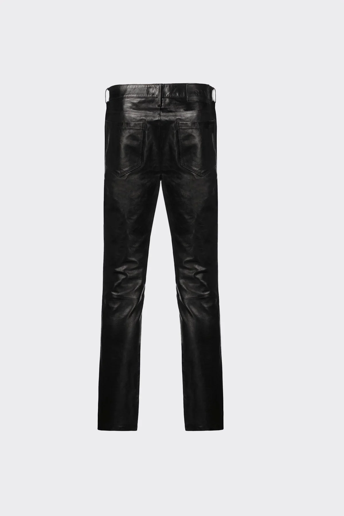 AKIO LEATHER PANT | BLACK - Image 5