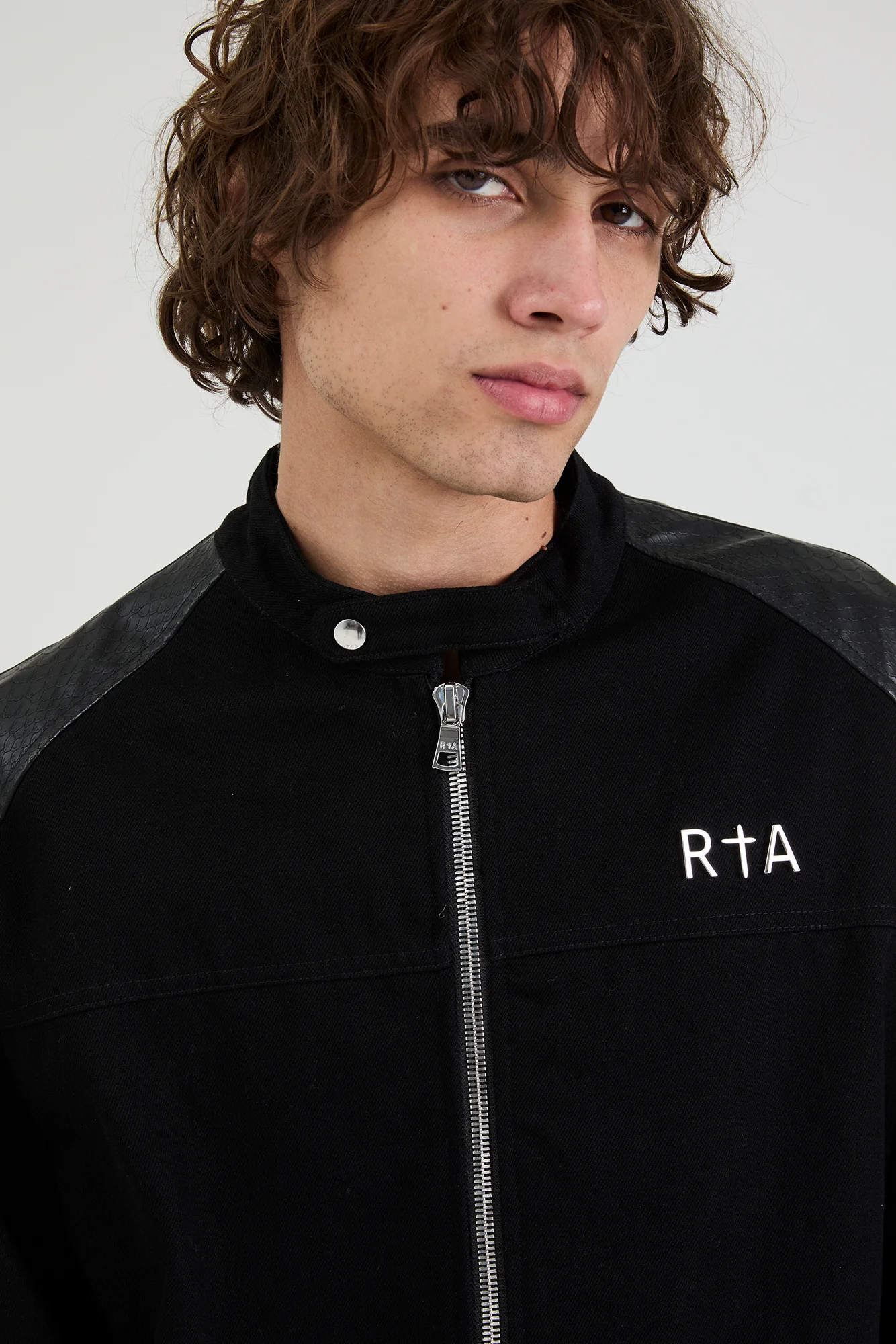 BAXTER DENIM JACKET | BLACK SNAKE - Image 12