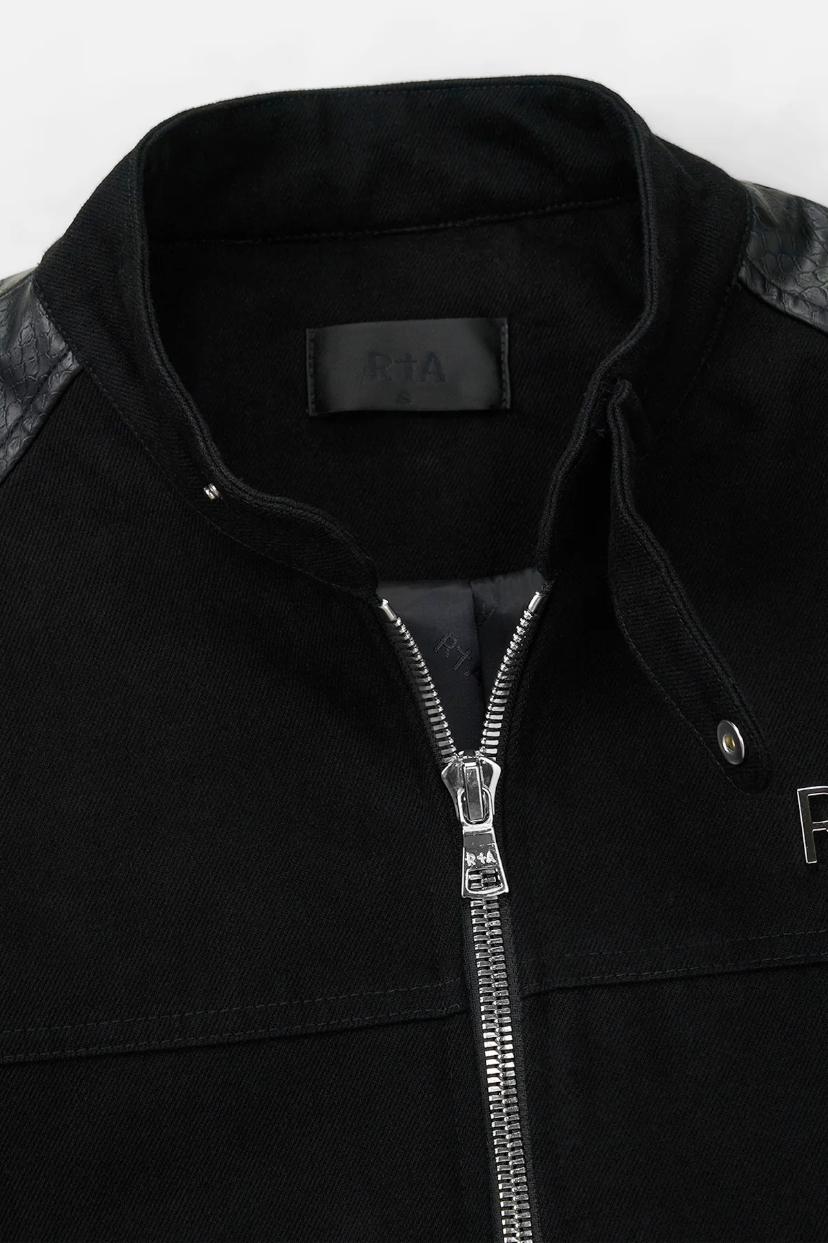 BAXTER DENIM JACKET | BLACK SNAKE - Image 8