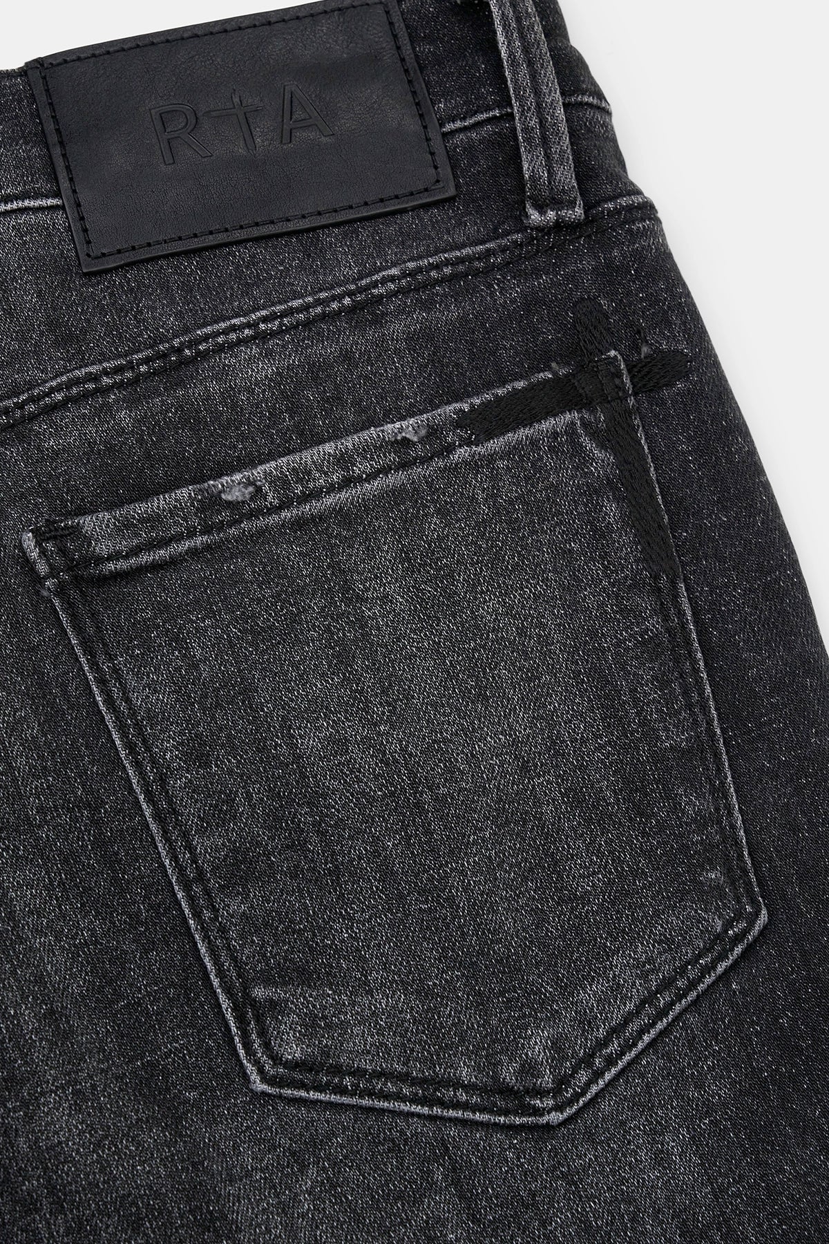 BRYANT RIPPED SKINNY JEAN | DISTRESSED GREY - Image 4