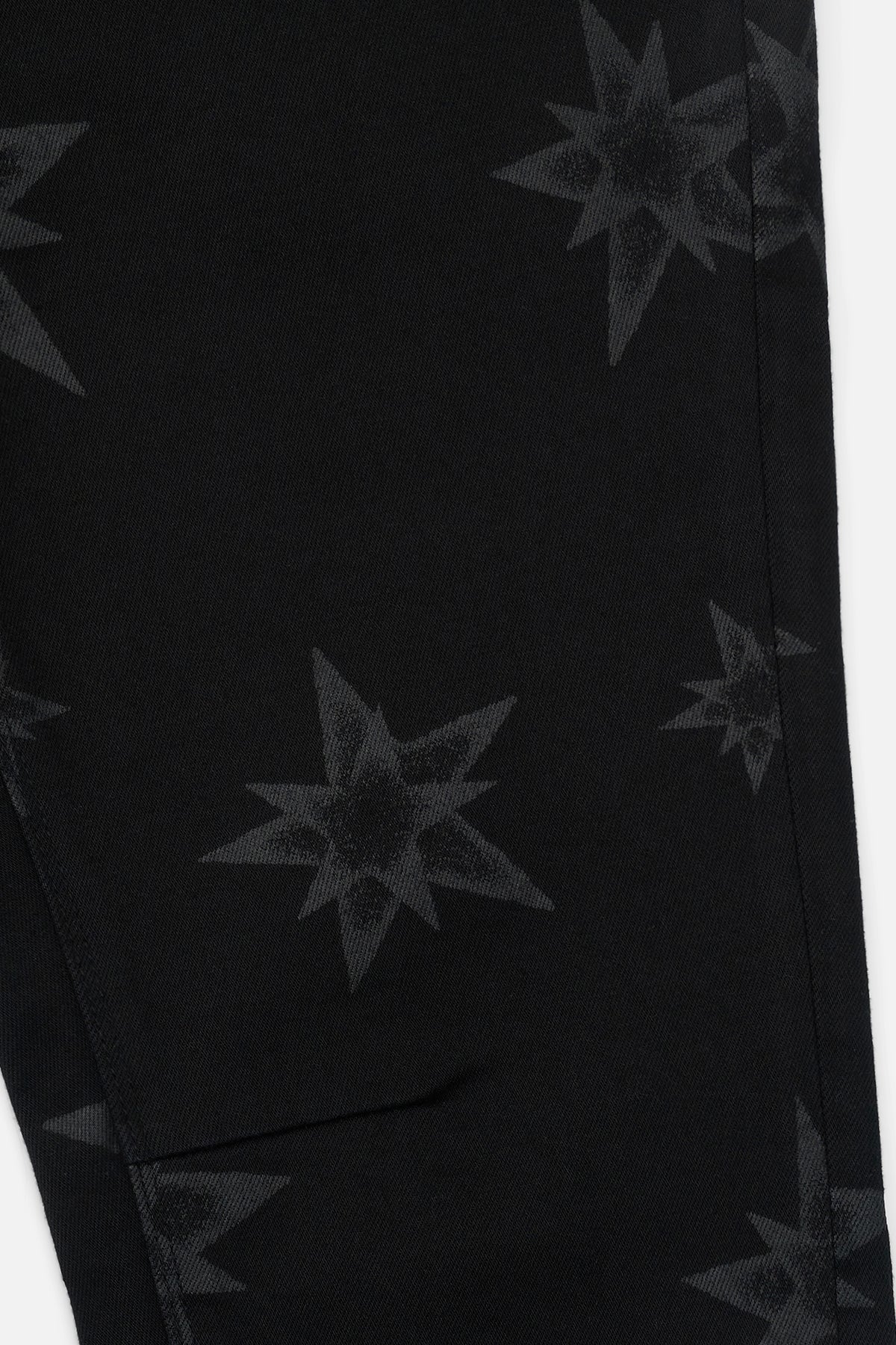 BRYANT SKINNY JEAN | BLACK ALL OVER STAR - Image 4