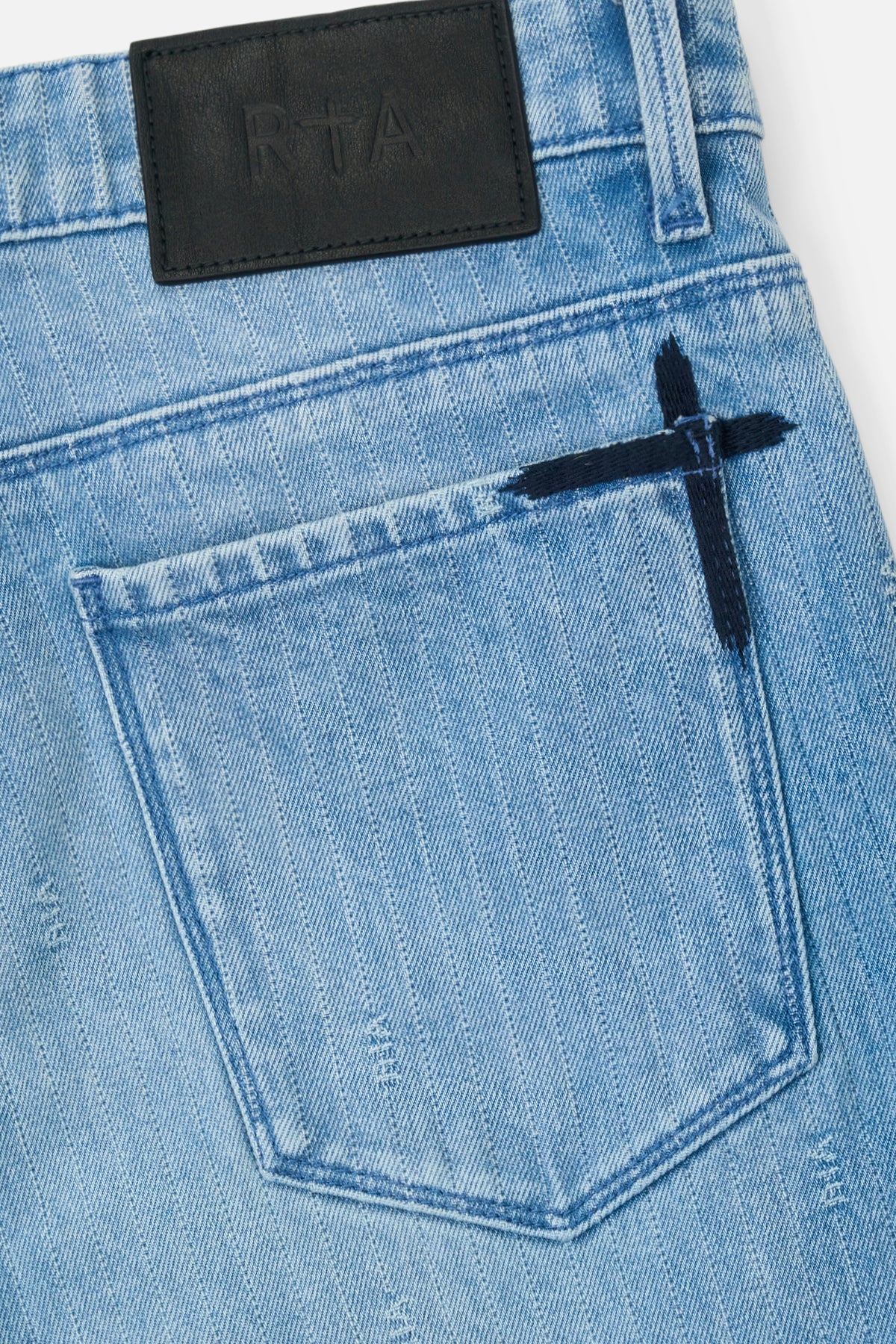 BRYANT SKINNY JEAN | BLUE PINSTRIPE RTA - Image 4