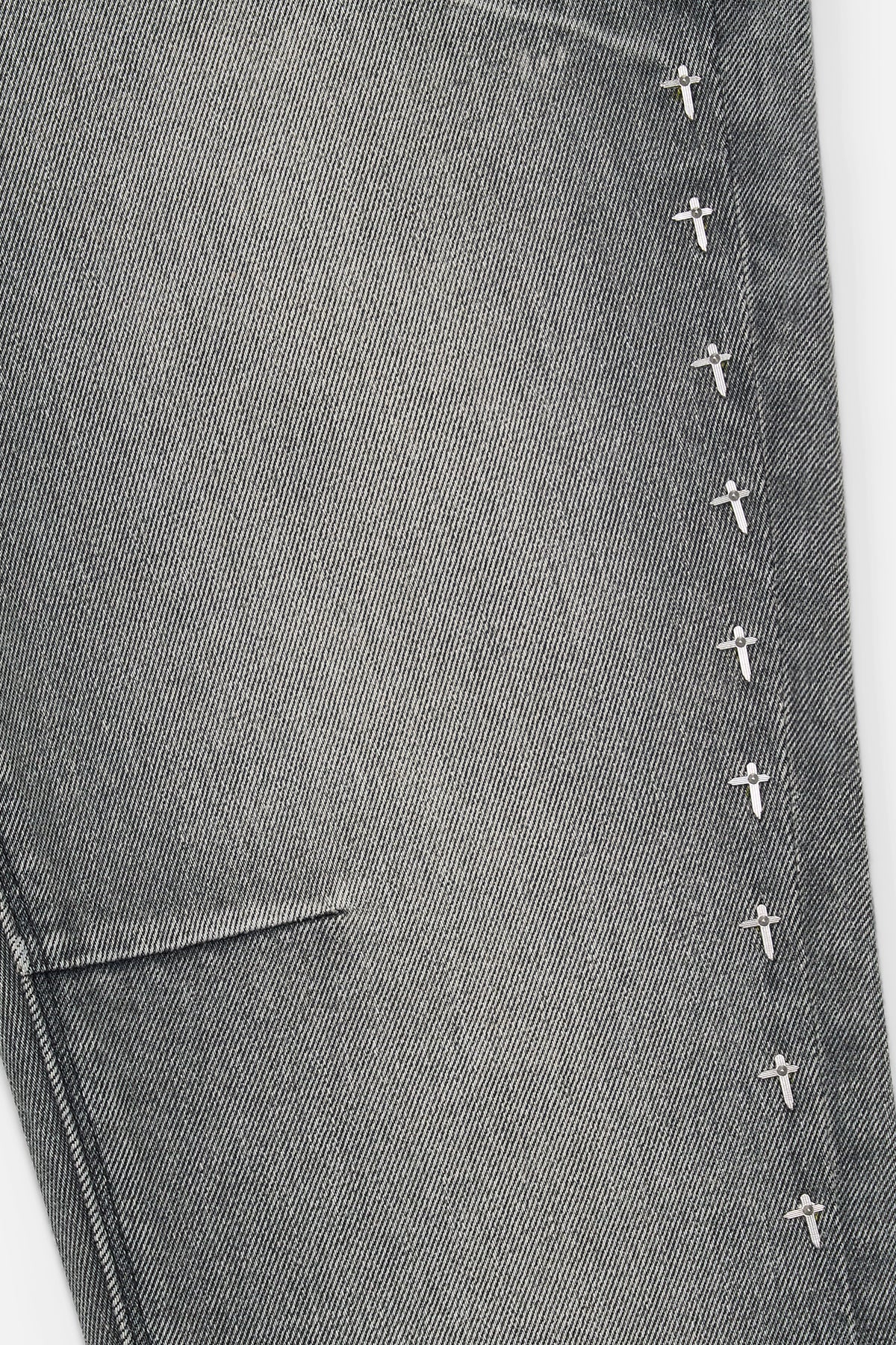 BRYANT SKINNY JEAN | IRON HAZE SIDE CROSS - Image 3