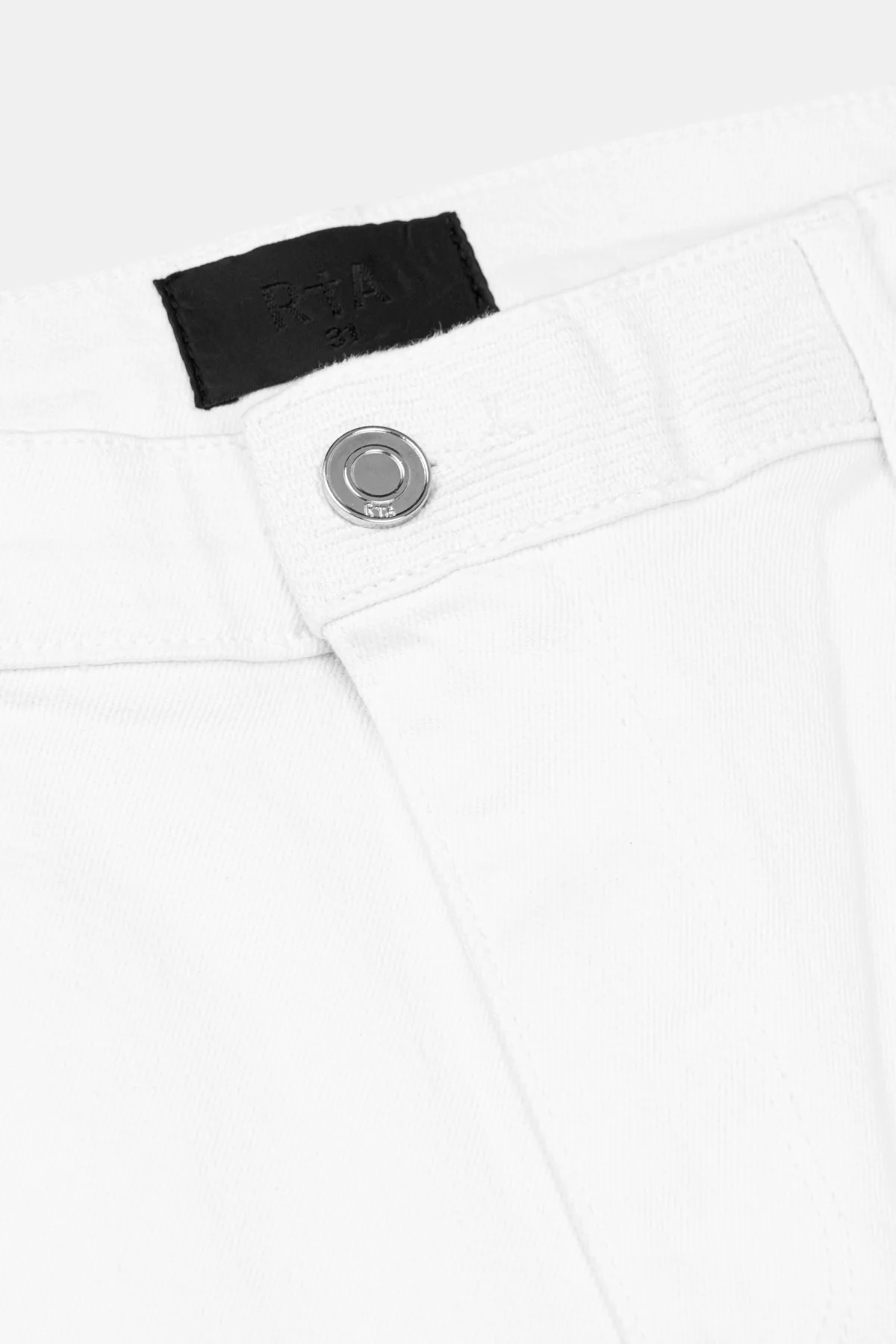 BRYANT SKINNY JEAN | WHITE REST IN PEACE - Image 4