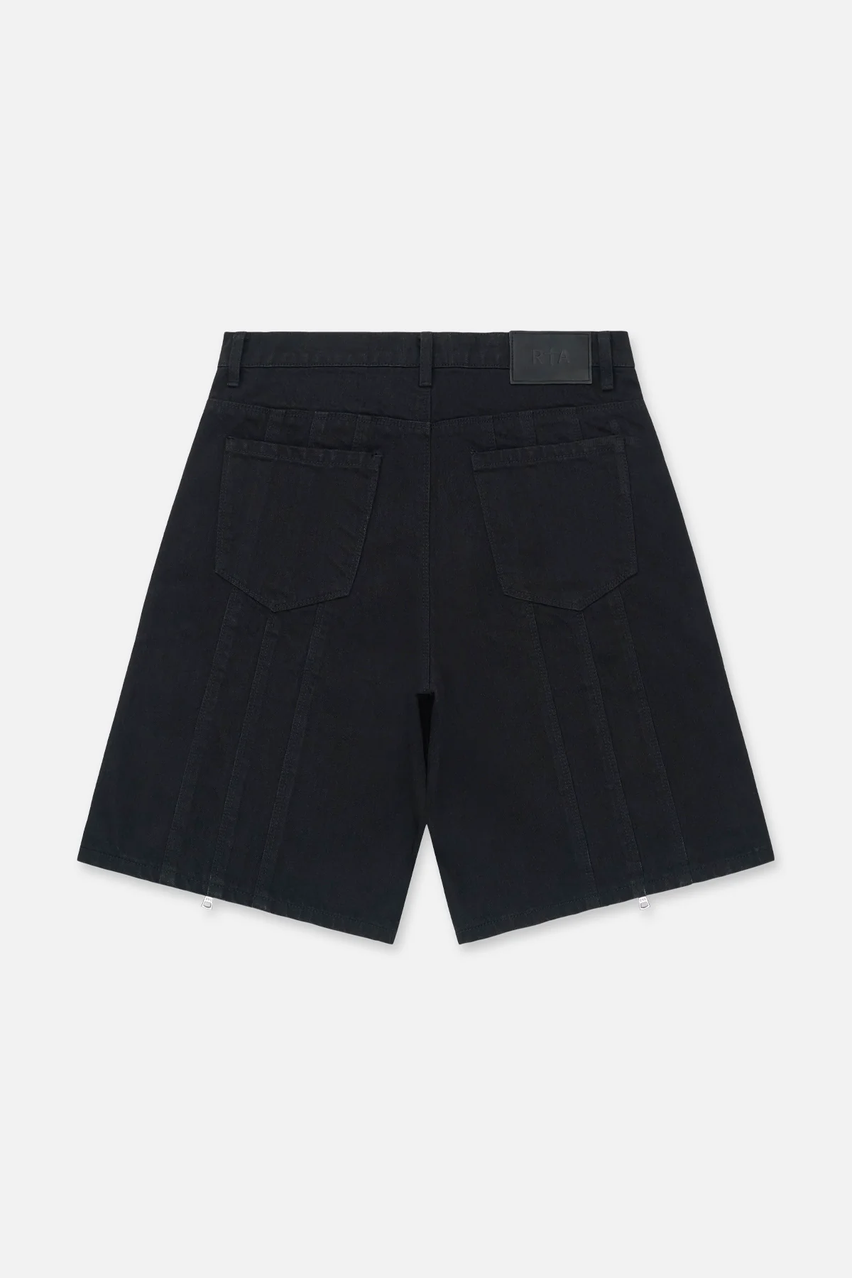 CALEB DENIM SHORT | BLACK - Image 3