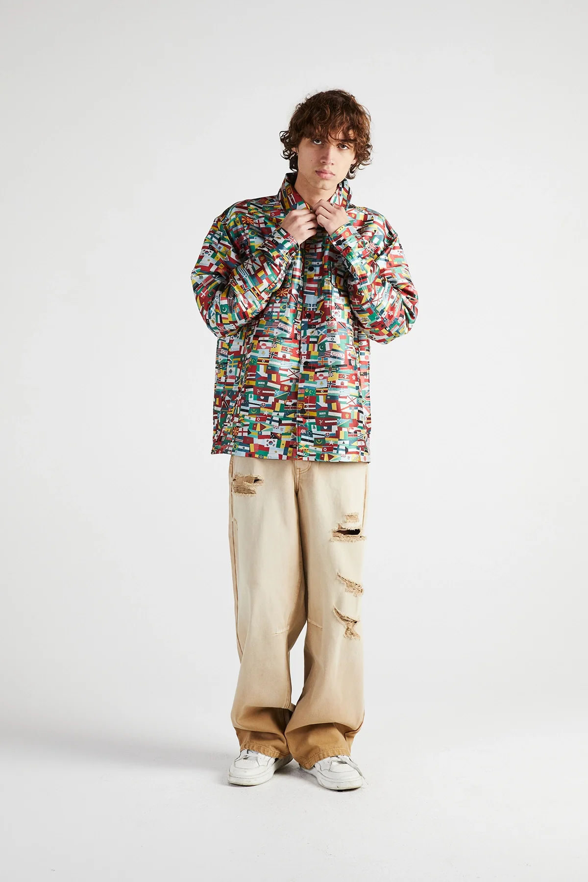 CHEST POCKET SHACKET | NATIONAL FLAGS - Image 2