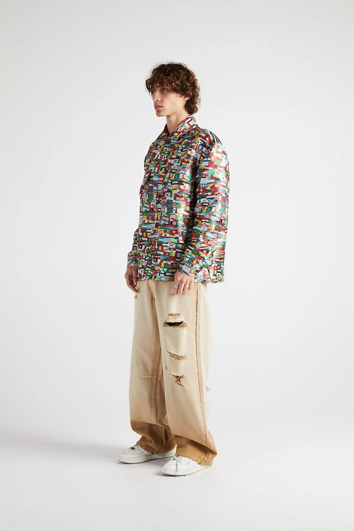 CHEST POCKET SHACKET | NATIONAL FLAGS - Image 4