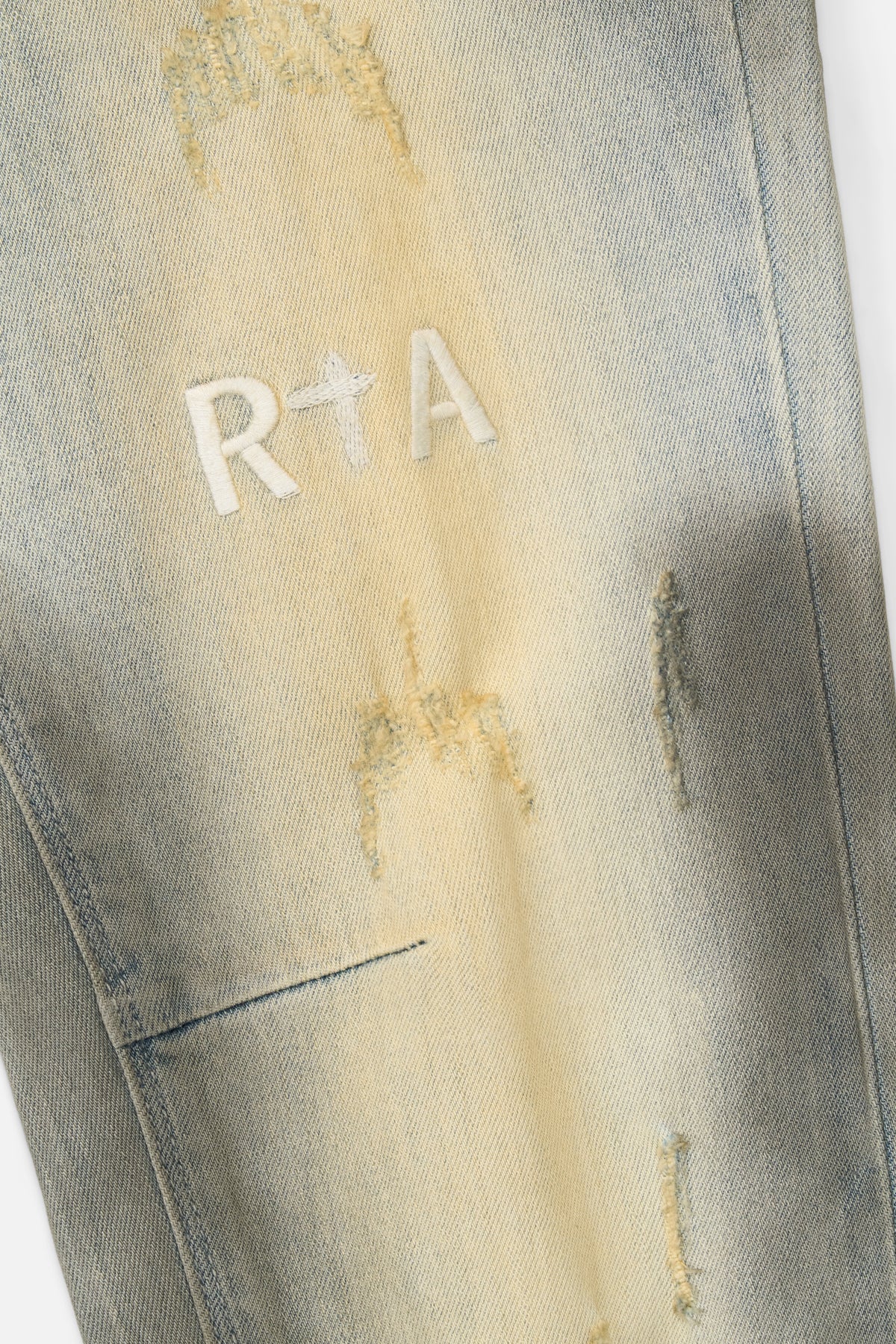 CLAYTON DISTRESSED SKINNY JEAN | STORMY DESERT BLUE - Image 3