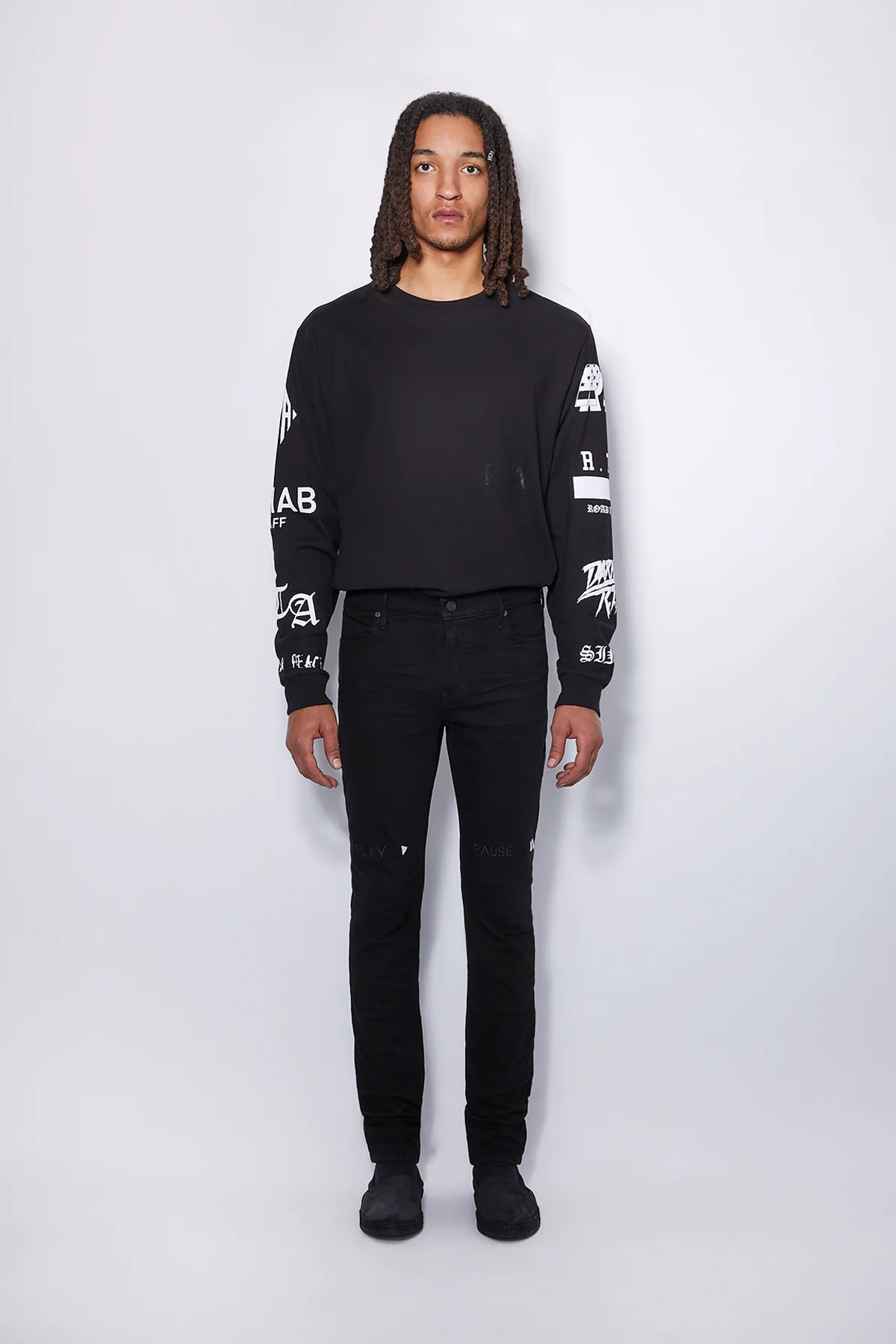 CLAYTON SKINNY JEAN | BLACK PAUSE PLAY - Image 7