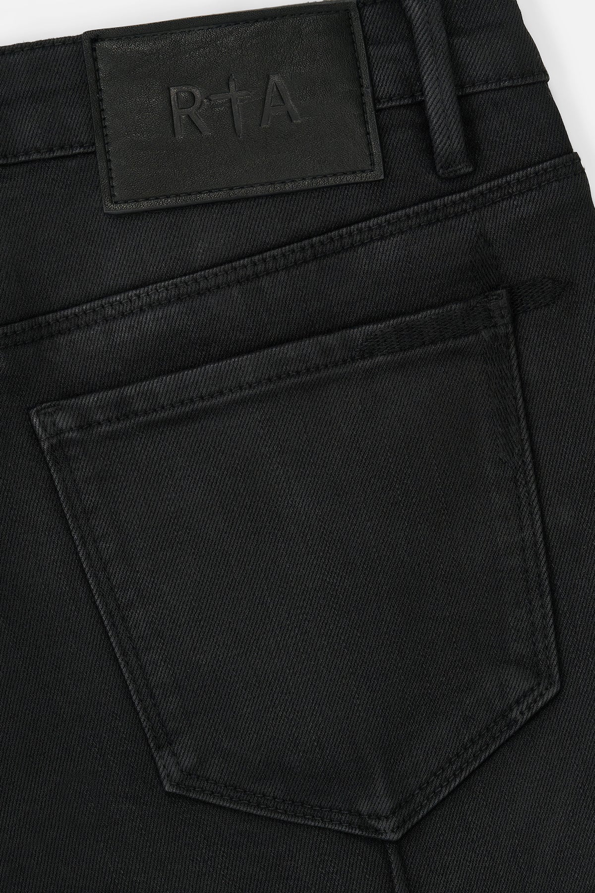 CLAYTON SKINNY JEAN | WAX COATED BLACK - Image 4