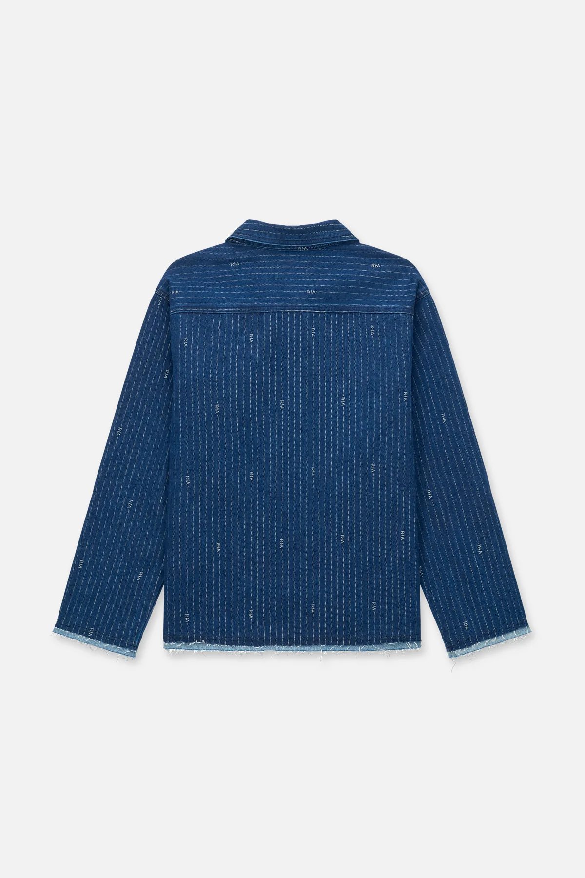 CLEO SHIRT | BLUE PINSTRIPE RTA - Image 2