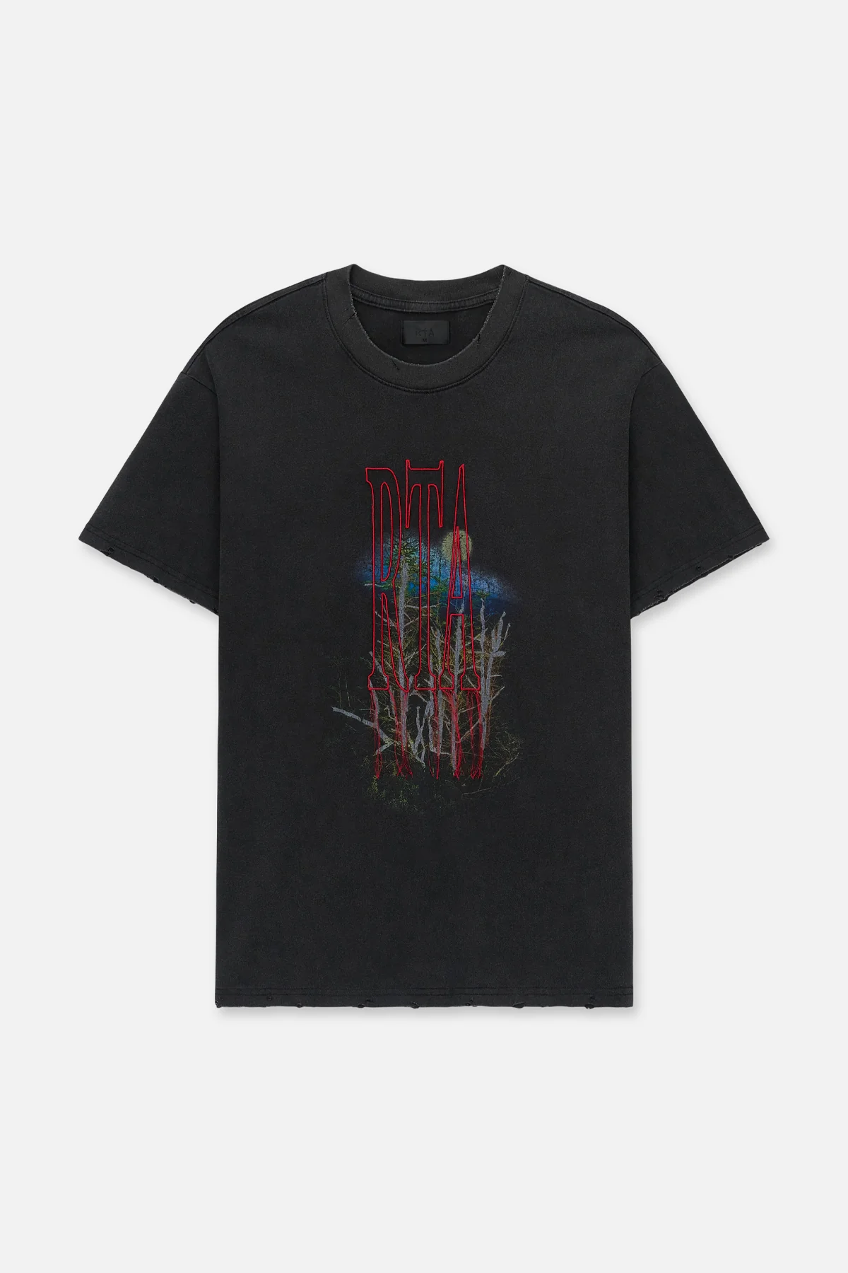 COLIN OVERSIZED SHORT SLEEVE TEE | BLACK FOREST - Image 3