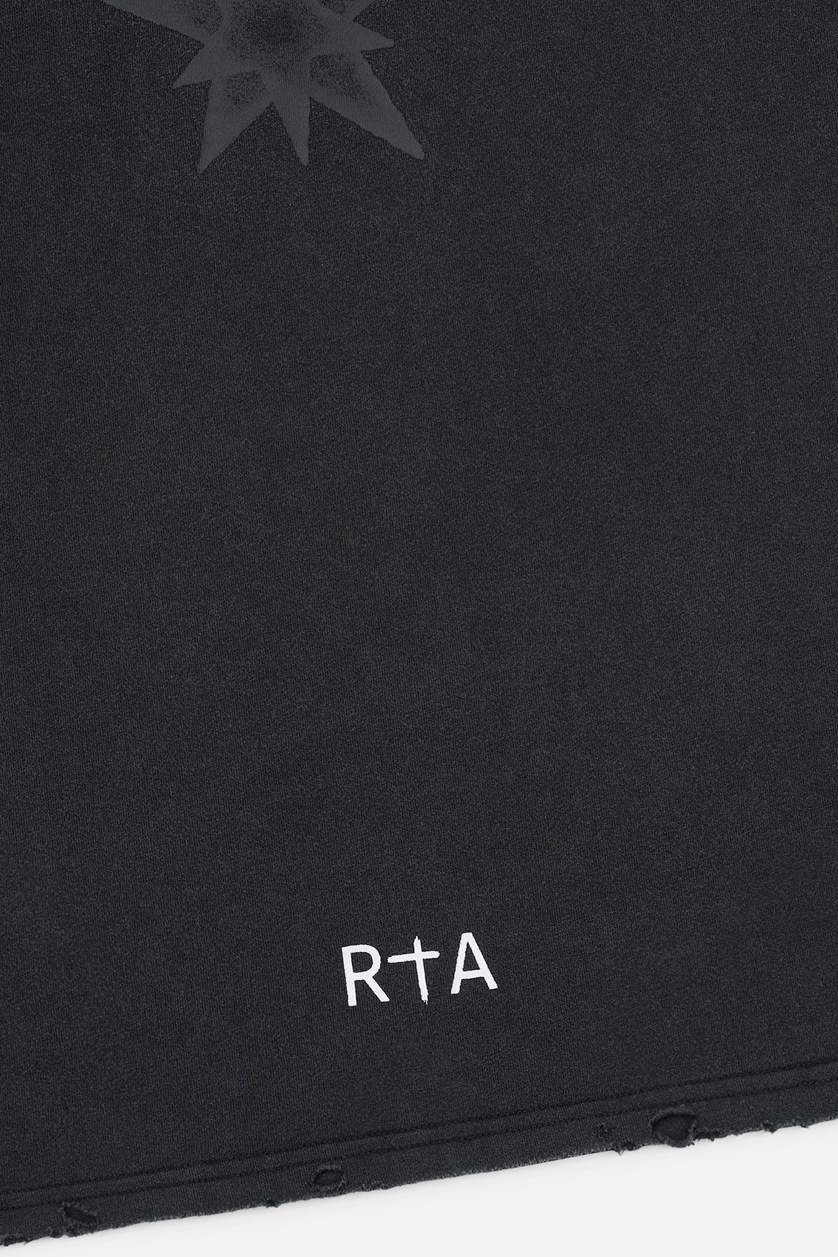 COLIN OVERSIZED SHORT SLEEVE TEE | BLACK SMOKY STARS - Image 6