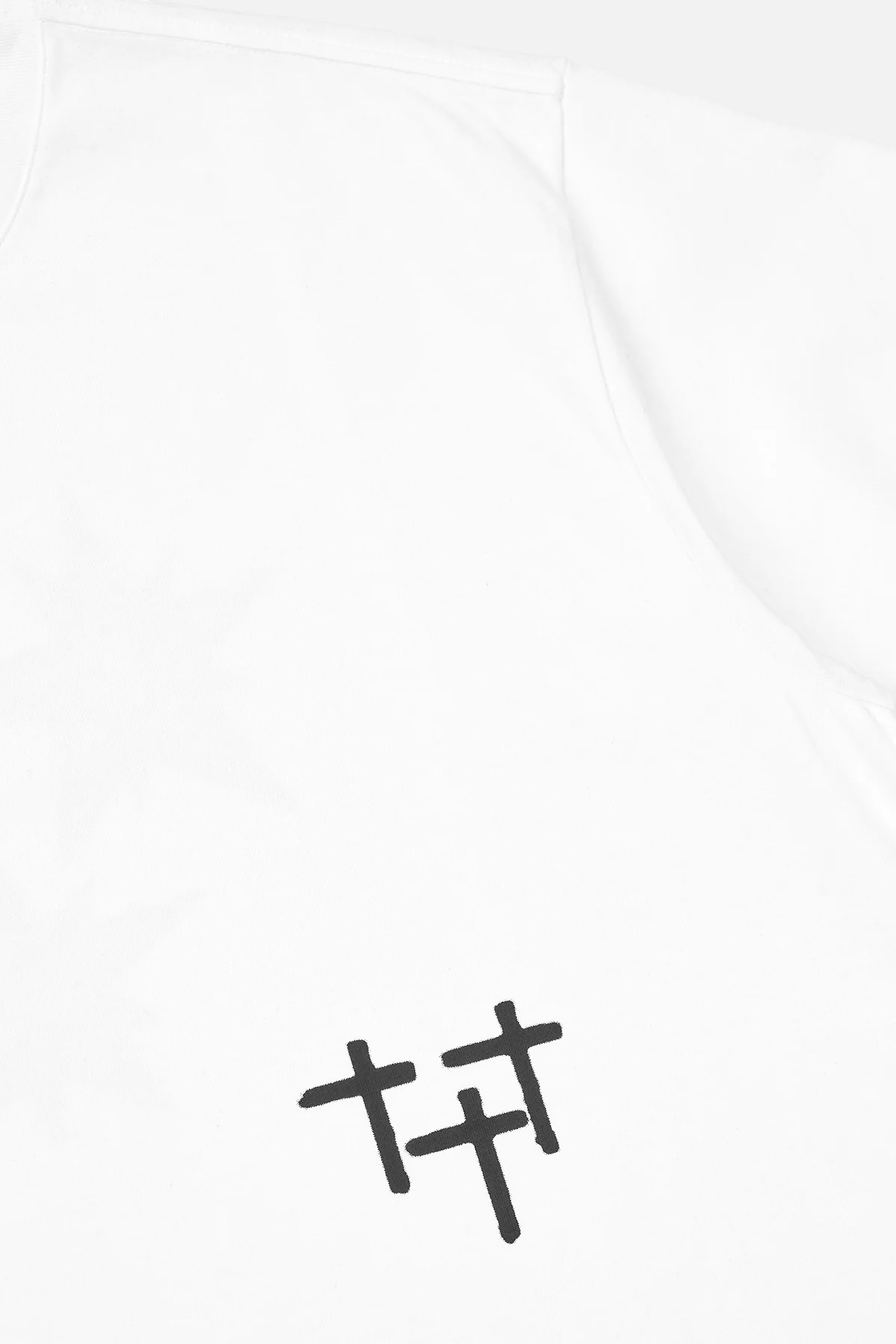 COLIN OVERSIZED SHORT SLEEVE TEE | WHITE SMOKY STARS - Image 3