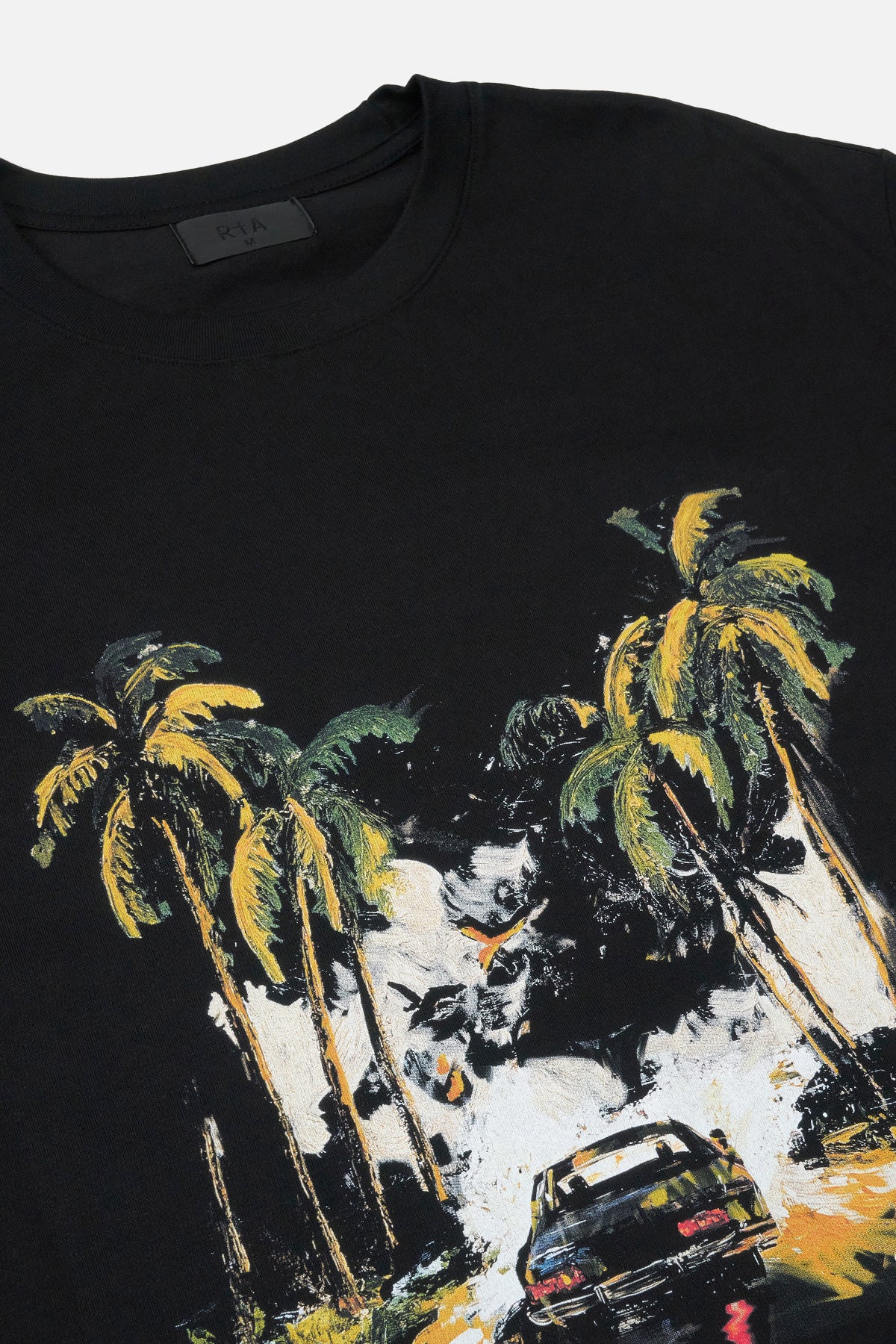 COLIN OVERSIZED SHORT SLEEVE TEE | BLACK CAR REBEL - Image 3