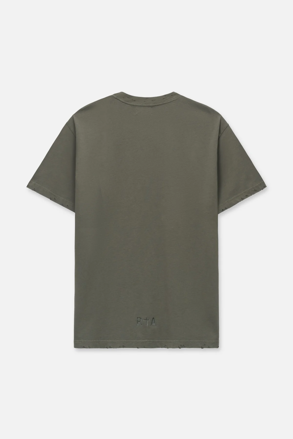 COLIN OVERSIZED SHORT SLEEVE TEE | OLIVE CYBER SIGILISM - Image 3