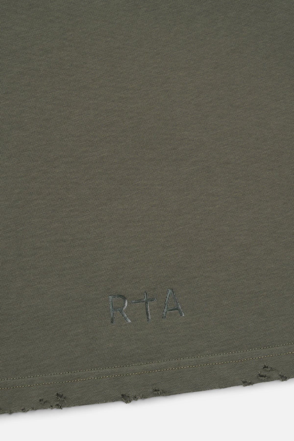 COLIN OVERSIZED SHORT SLEEVE TEE | OLIVE CYBER SIGILISM - Image 5