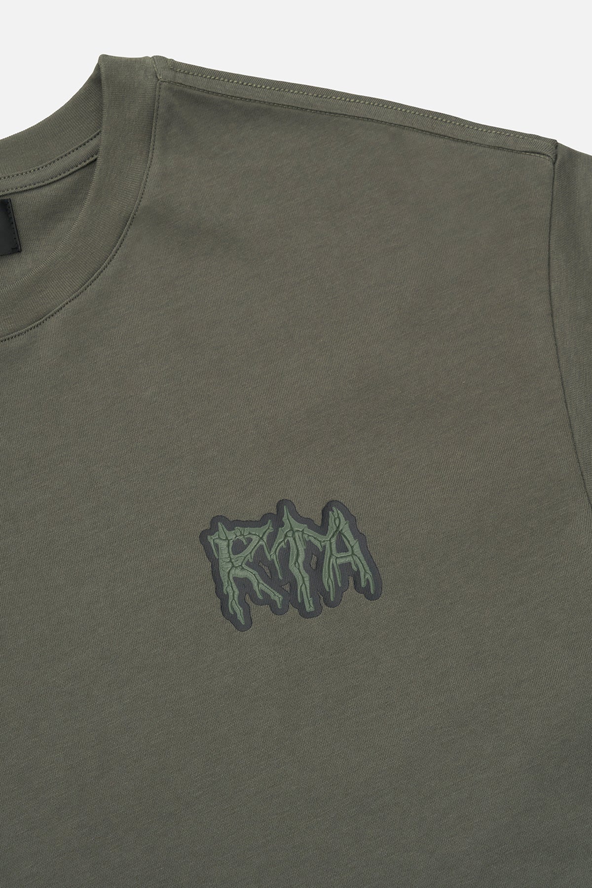 COLIN OVERSIZED SHORT SLEEVE TEE | OLIVE RTA SIGILISM - Image 3