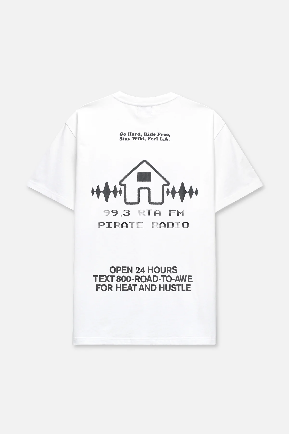 COLIN OVERSIZED SHORT SLEEVE TEE | WHITE RADIO HOUSE - Image 3