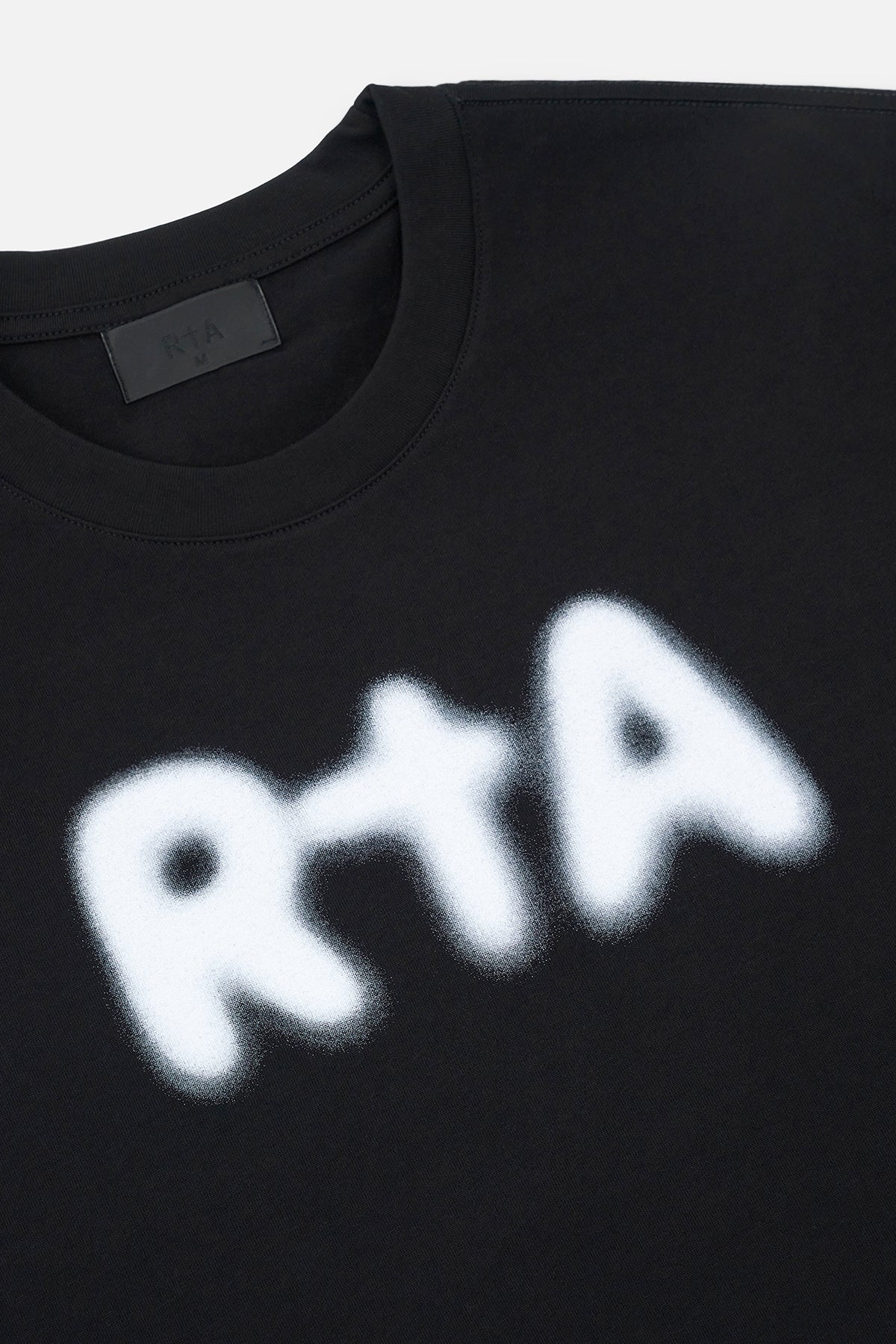COLIN OVERSIZED TEE | BLACK BLURRY RTA - Image 3