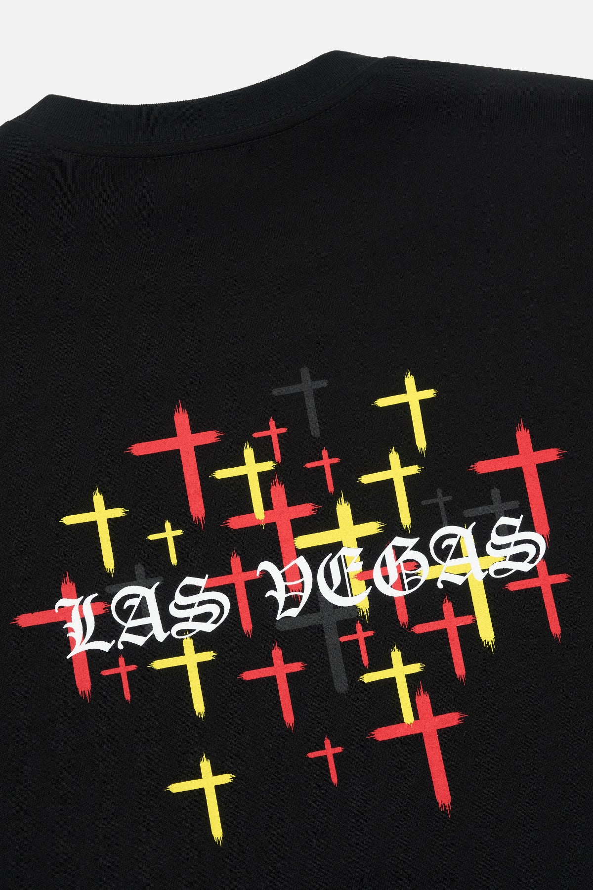 COLIN OVERSIZED TEE | BLACK OLD ENGLISH LV - Image 4