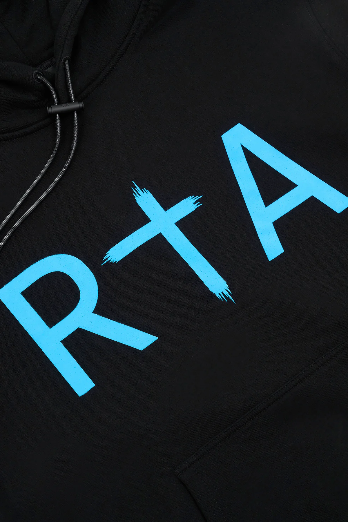 DION HOODIE | BLACK BLUE RTA - Image 3