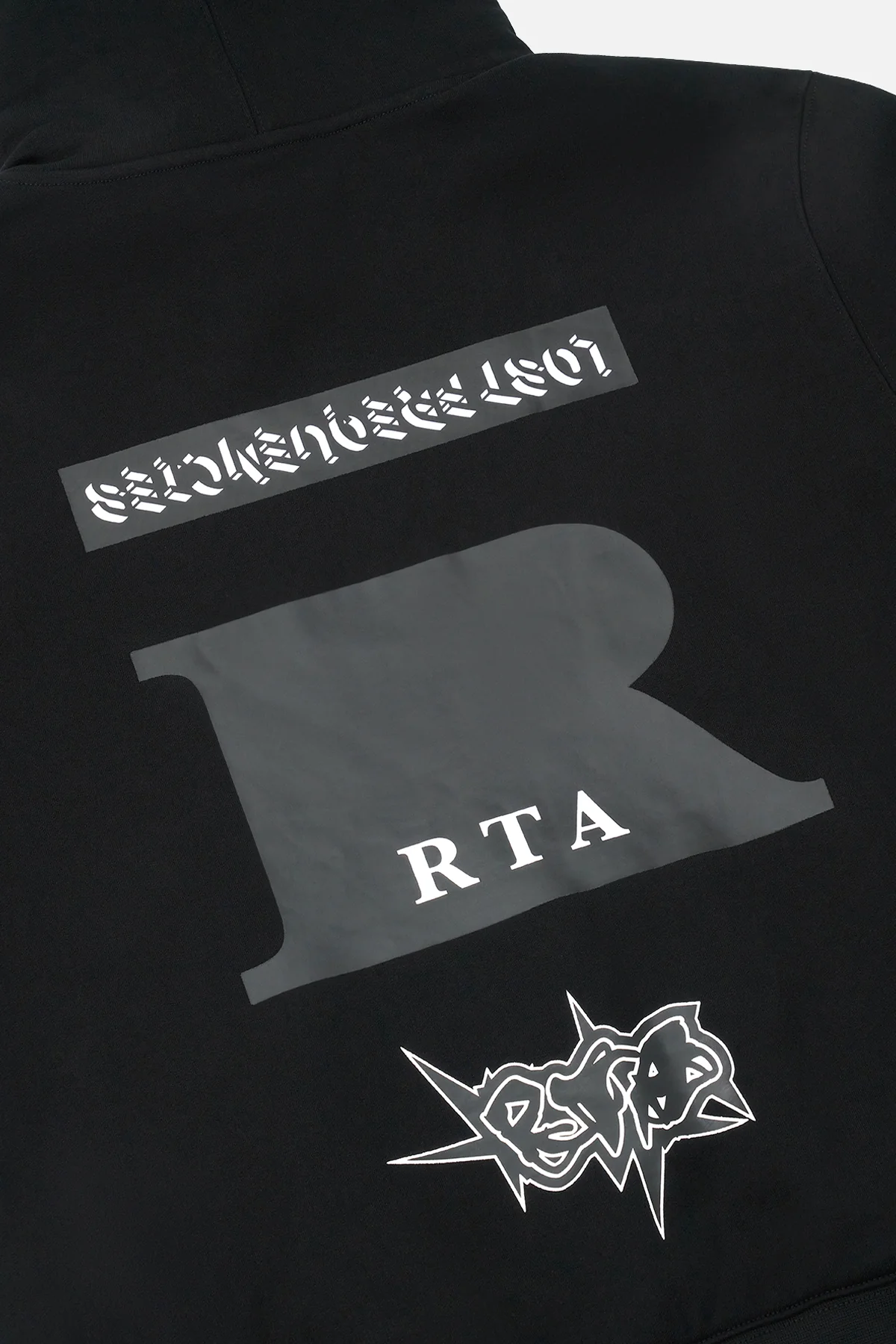 DION HOODIE | BLACK CROSS GRILLZ - Image 5