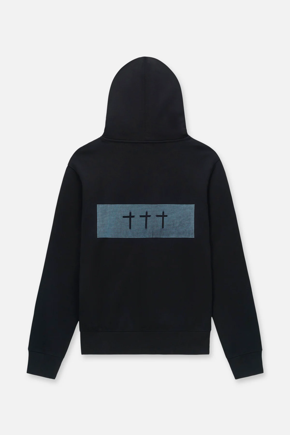 DION HOODIE | BLACK GLITCH RTA - Image 2