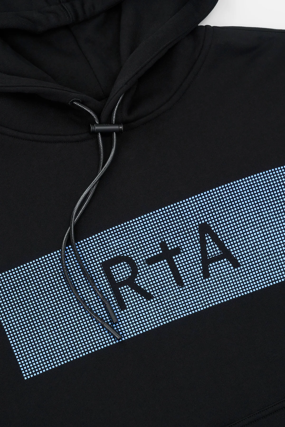 DION HOODIE | BLACK GLITCH RTA - Image 3