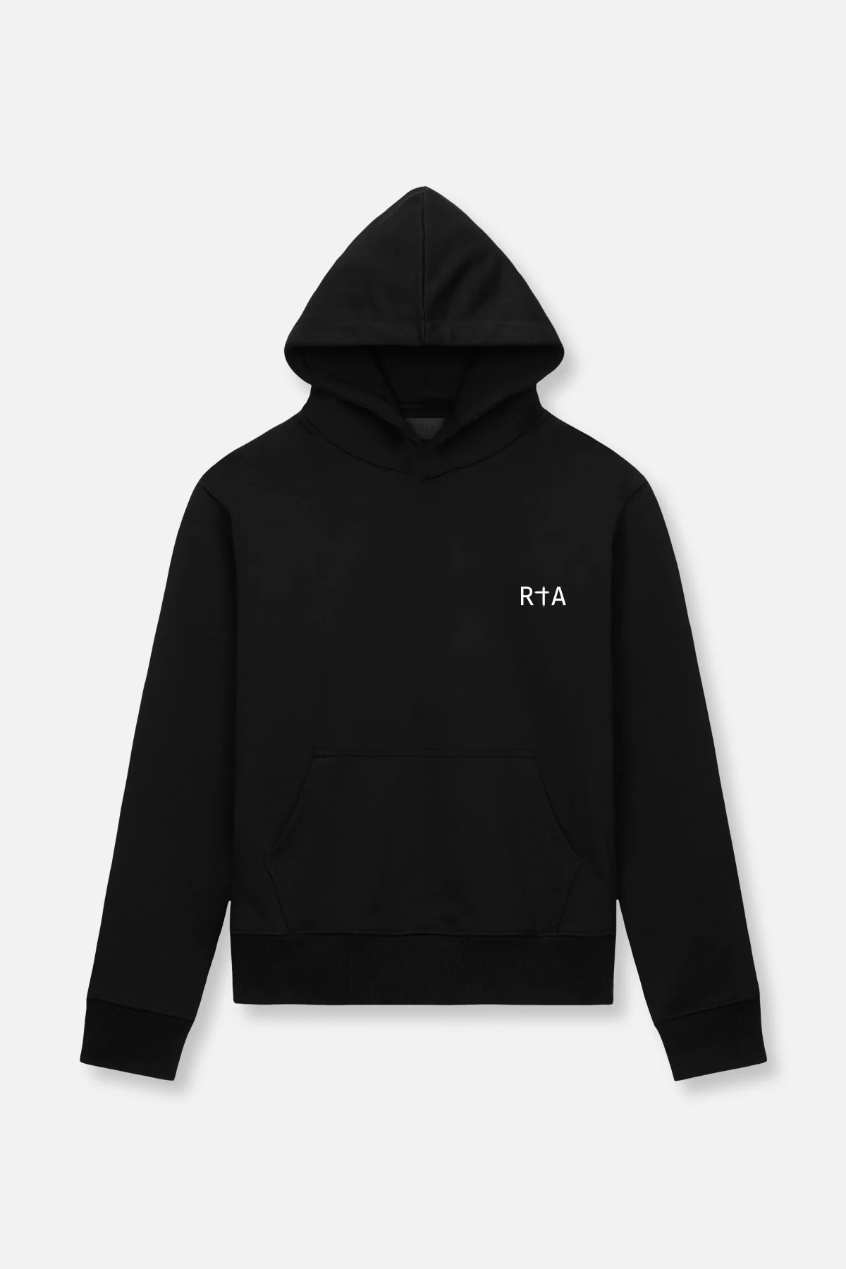 DION HOODIE | BLACK WHITE CROSS - Image 2