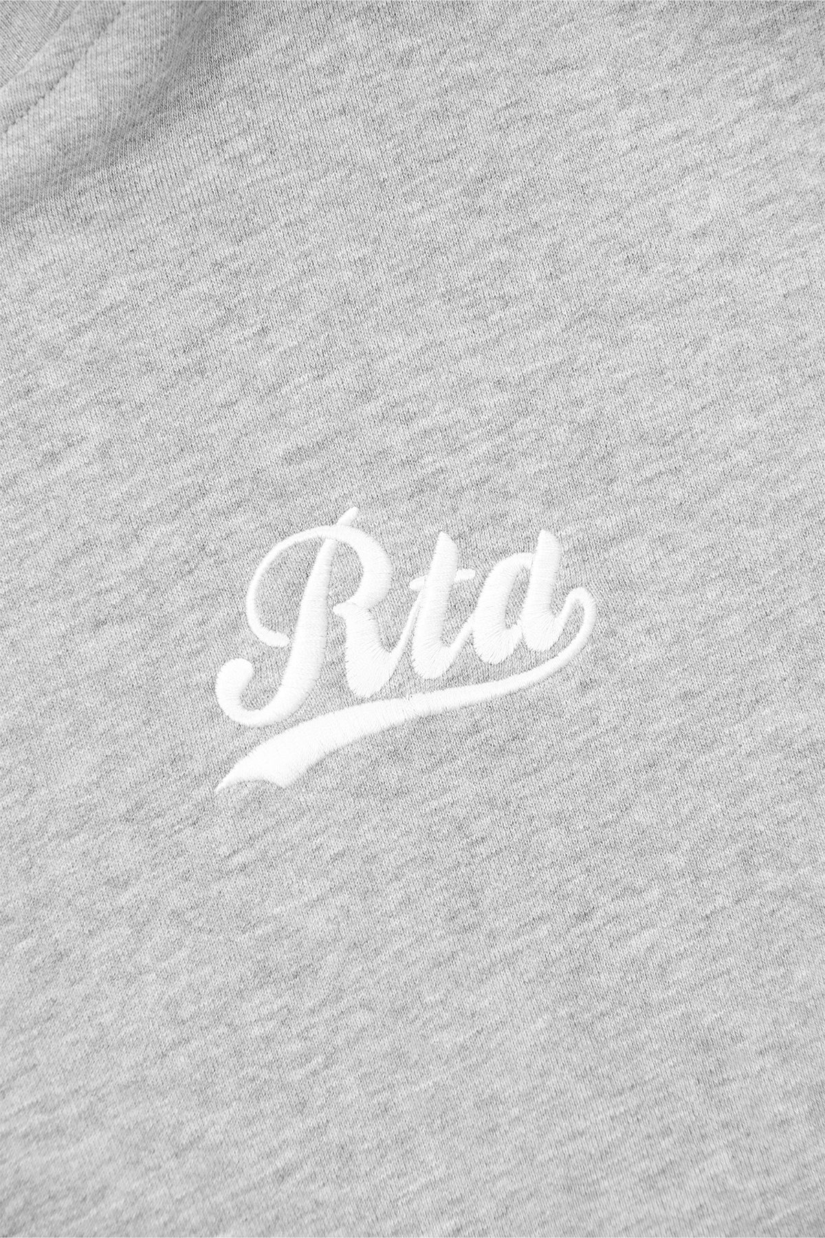 DION HOODIE | HEATHER GREY COLLEGIATE SCRIPT - Image 3