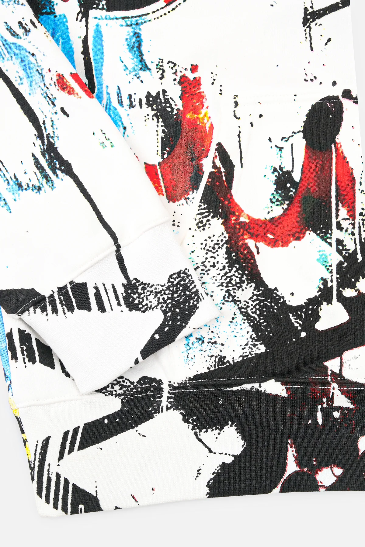 DION HOODIE | WHITE GRAFFITI - Image 4