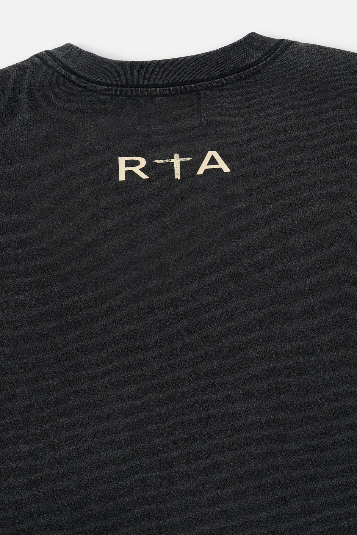 ELIAN DOUBLE LAYERED TEE | BLACK EXODUS - Image 5