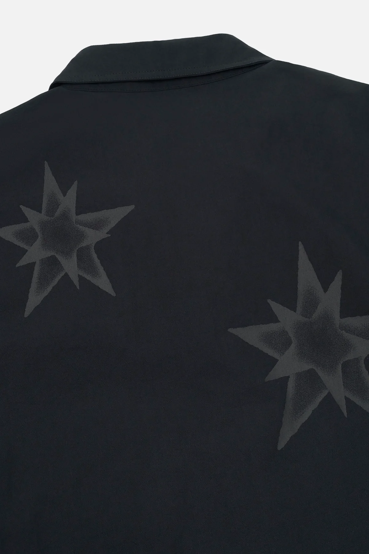 ERIK DOUBLE LAYERED SHIRT | BLACK CROSS STAR - Image 4