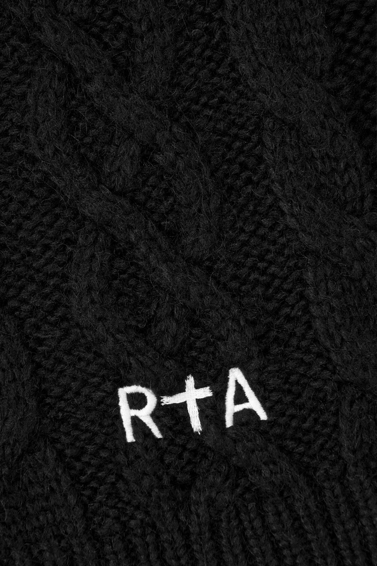 ETHAN SWEATER | BLACK CABLE KNIT - Image 9