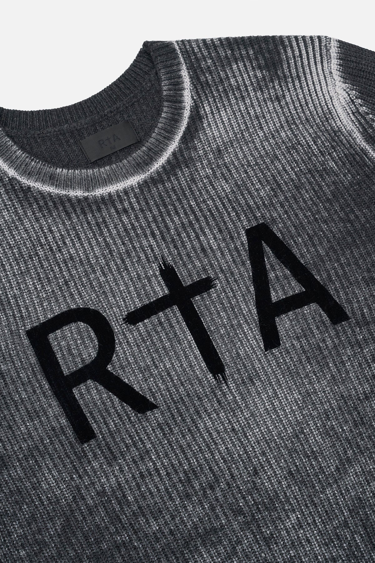 ETHAN SWEATER | BLACK GLITCH RTA - Image 3