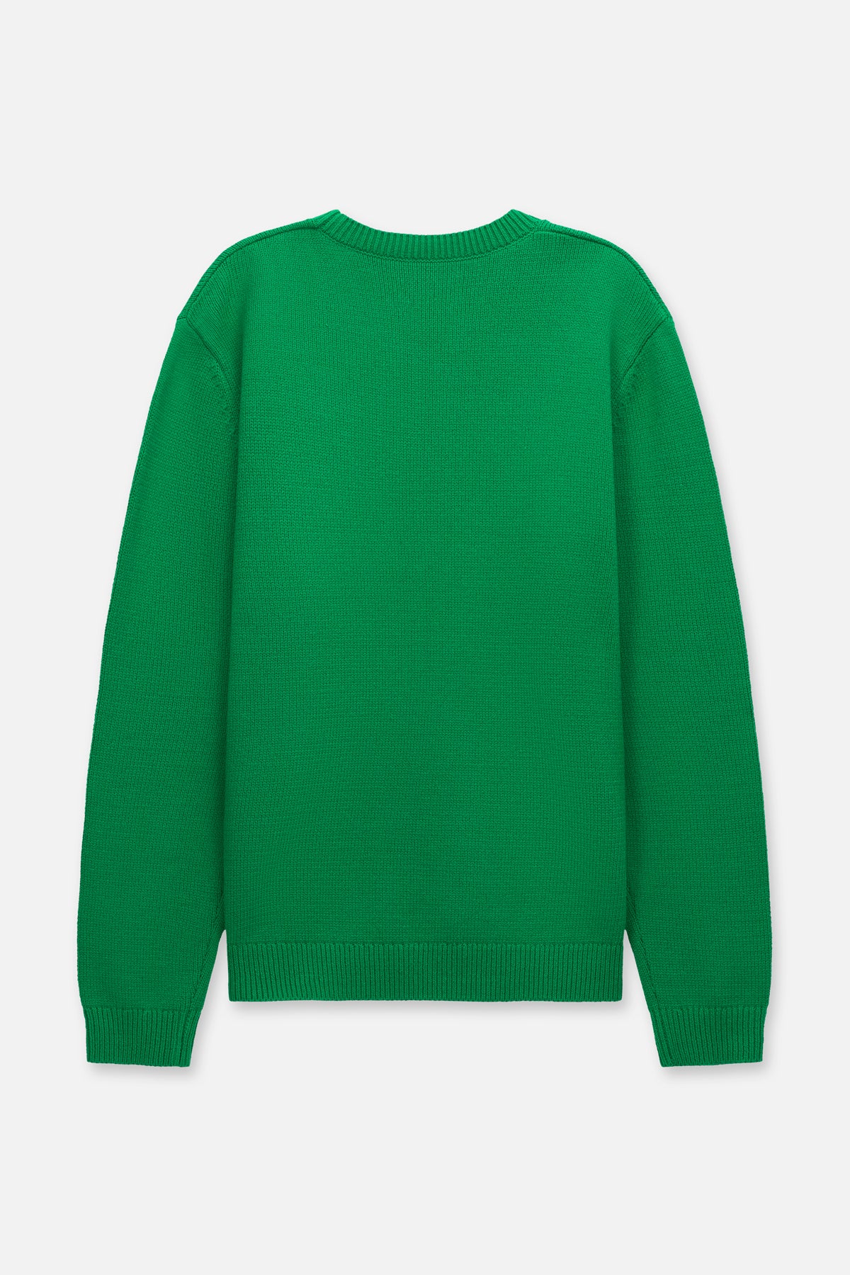 ETHAN SWEATER | GREEN SCRIPT LOGO - Image 6