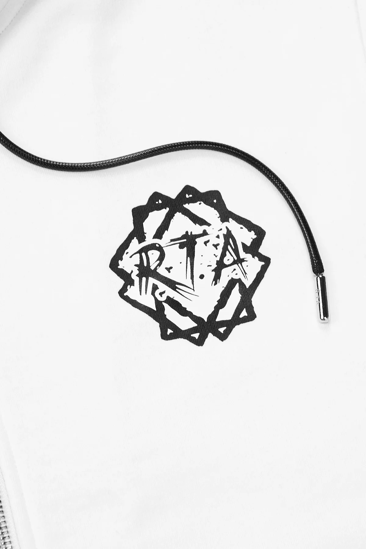 FLOYD ZIP UP HOODIE | WHITE METAL ROAD TO AWE - Image 5