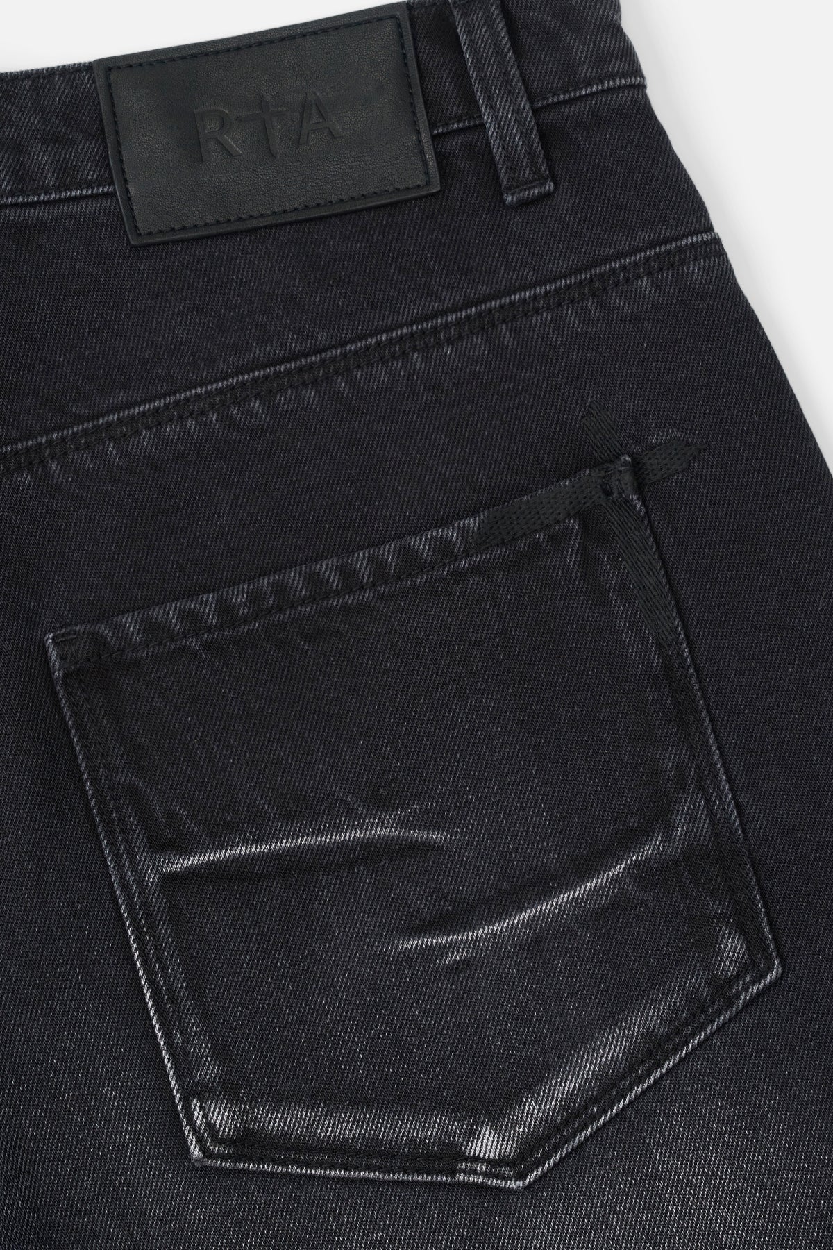 FRANCO WIDE LEG STUDDED JEAN | SMOKESTACK SIDE CROSS - Image 4