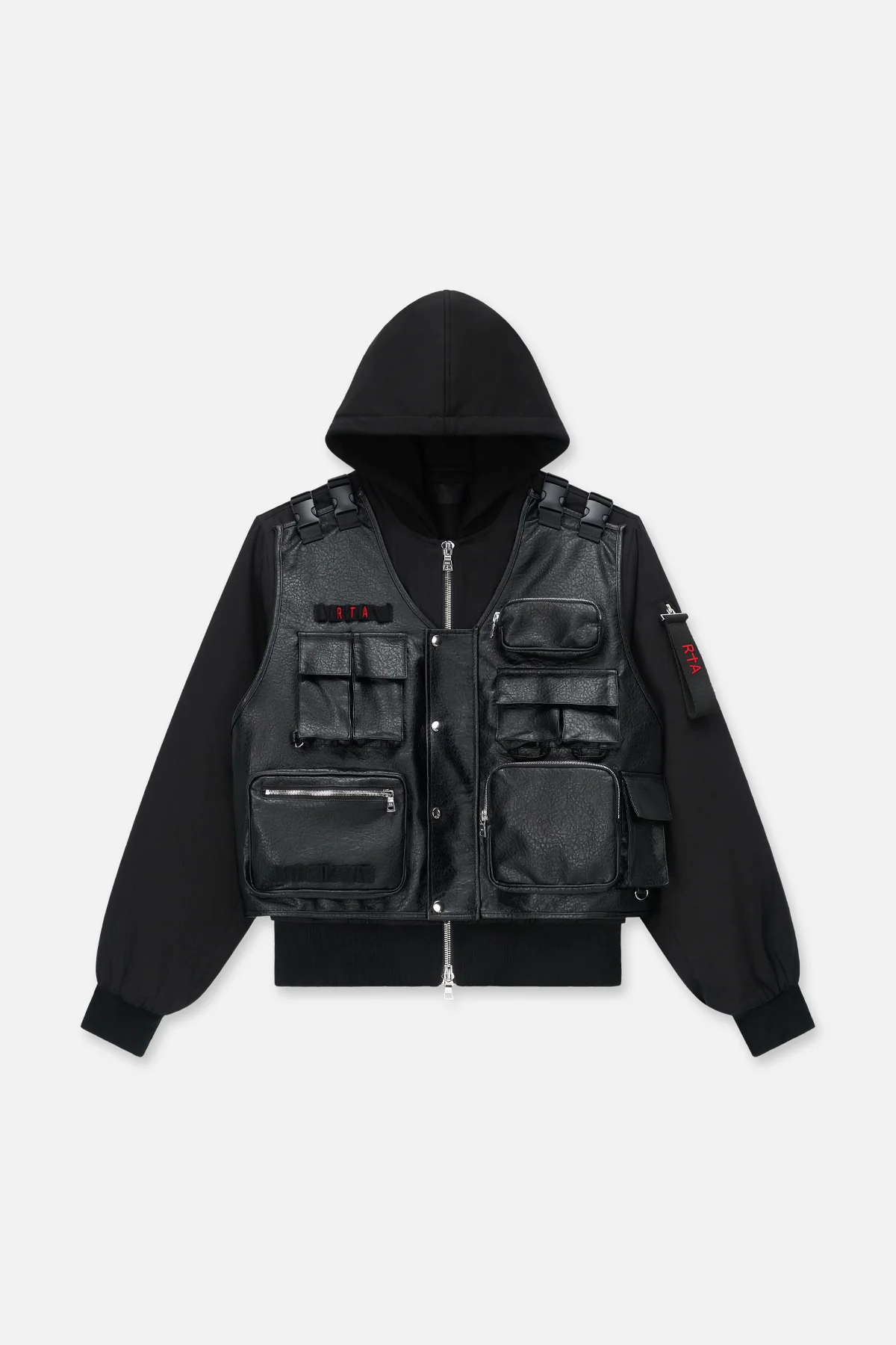 GERONIMO TACTICAL JACKET | MATTE BLACK TACTICAL - Image 2
