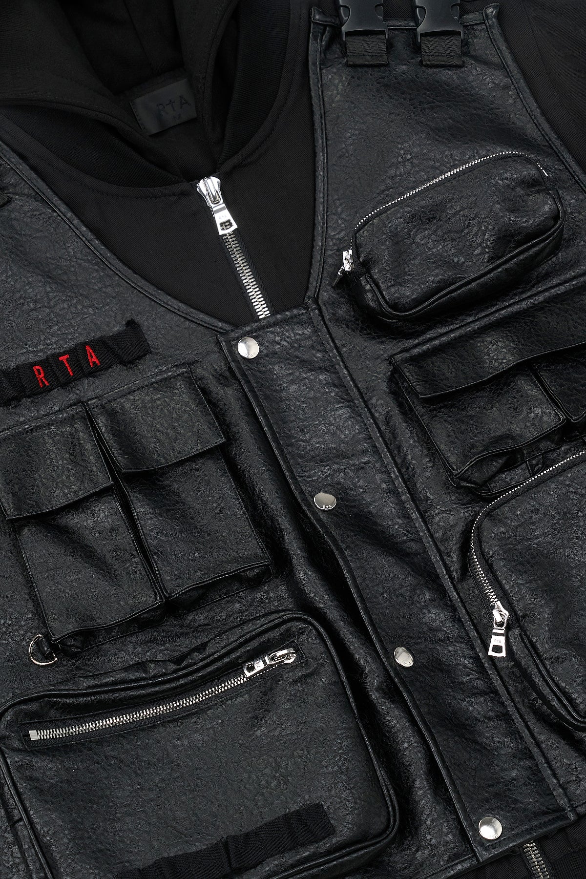 GERONIMO TACTICAL JACKET | MATTE BLACK TACTICAL - Image 4