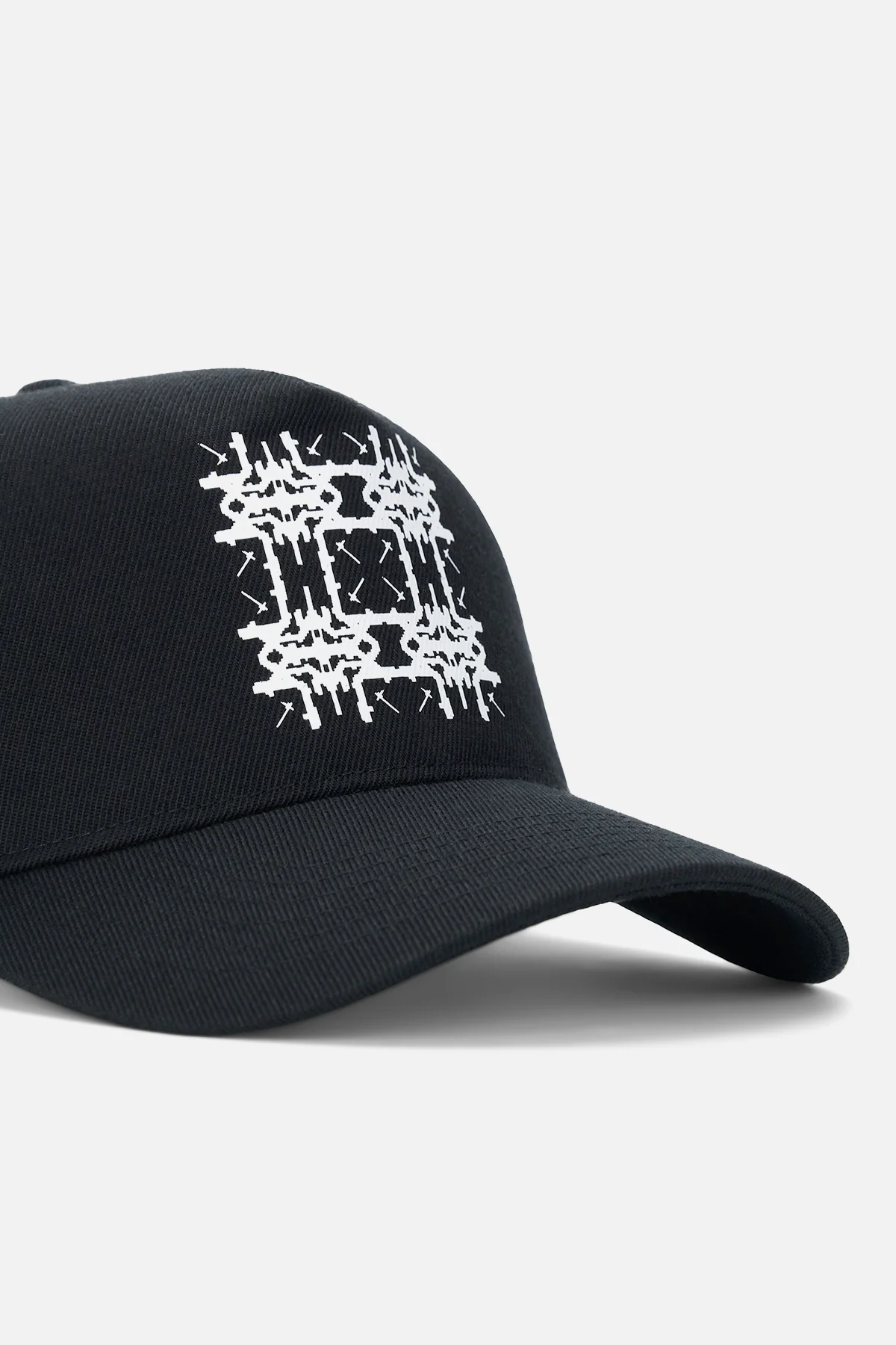 GIDEON TRUCKER HAT | BLACK PIXEL SQUARE - Image 4