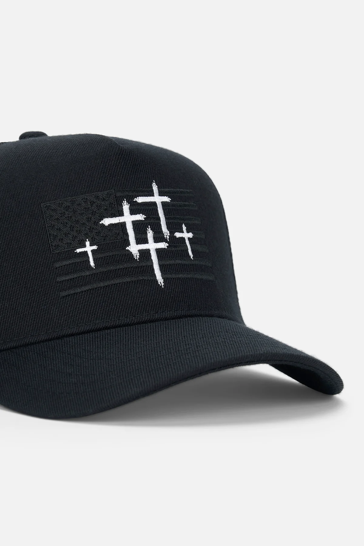 GIDEON TRUCKER HAT | BLACK RTA FLAG - Image 4