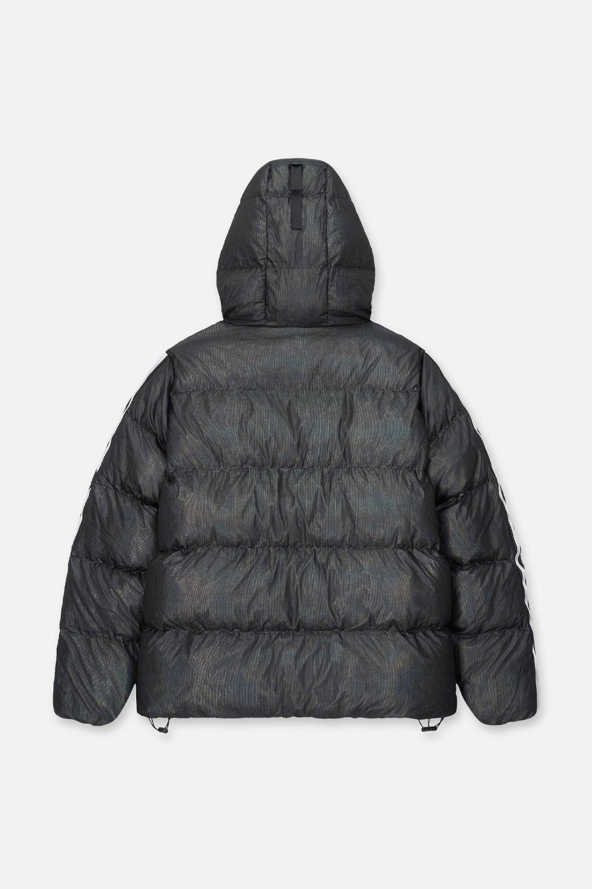 GRANT PUFFER JACKET | BLACK HOLOGRAM - Image 2