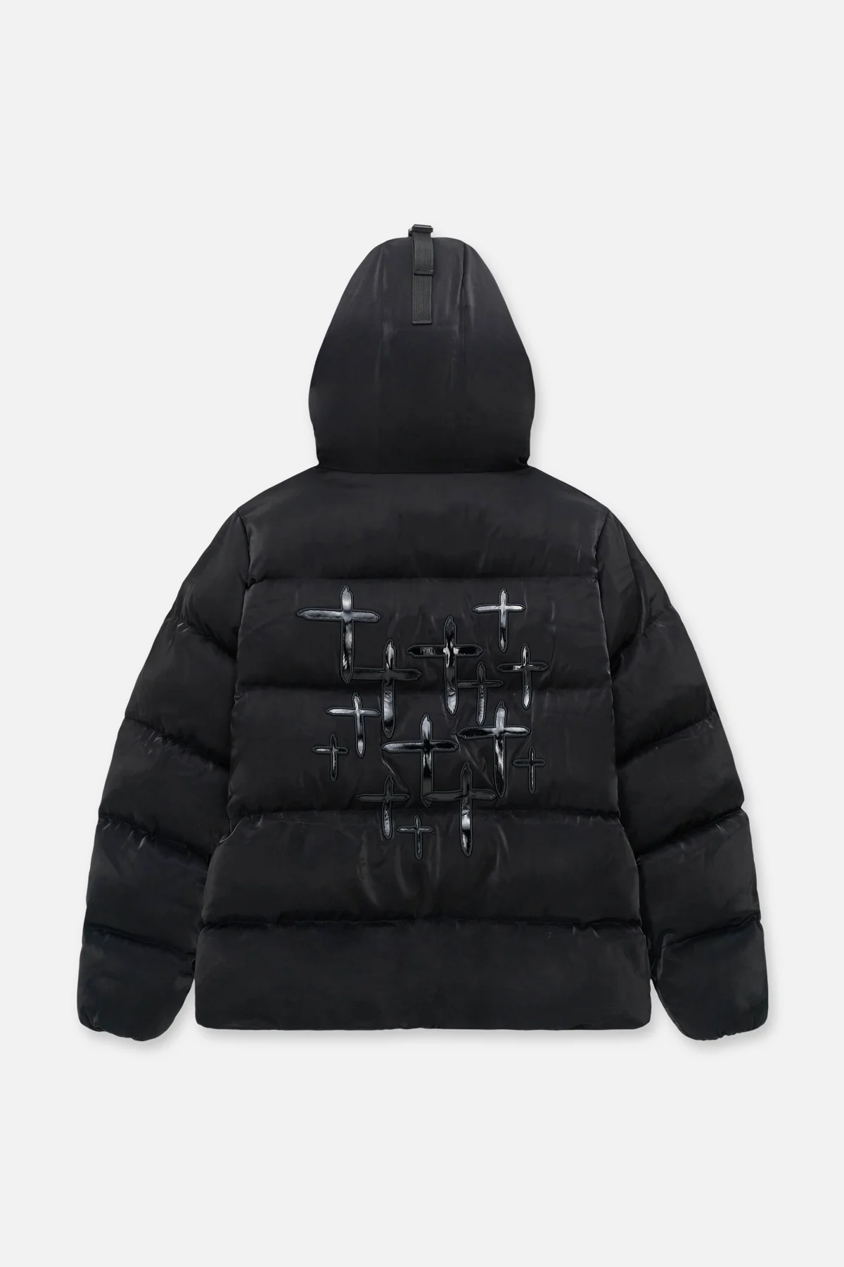 GRANT PUFFER JACKET | BLACK LUMINOUS - Image 3
