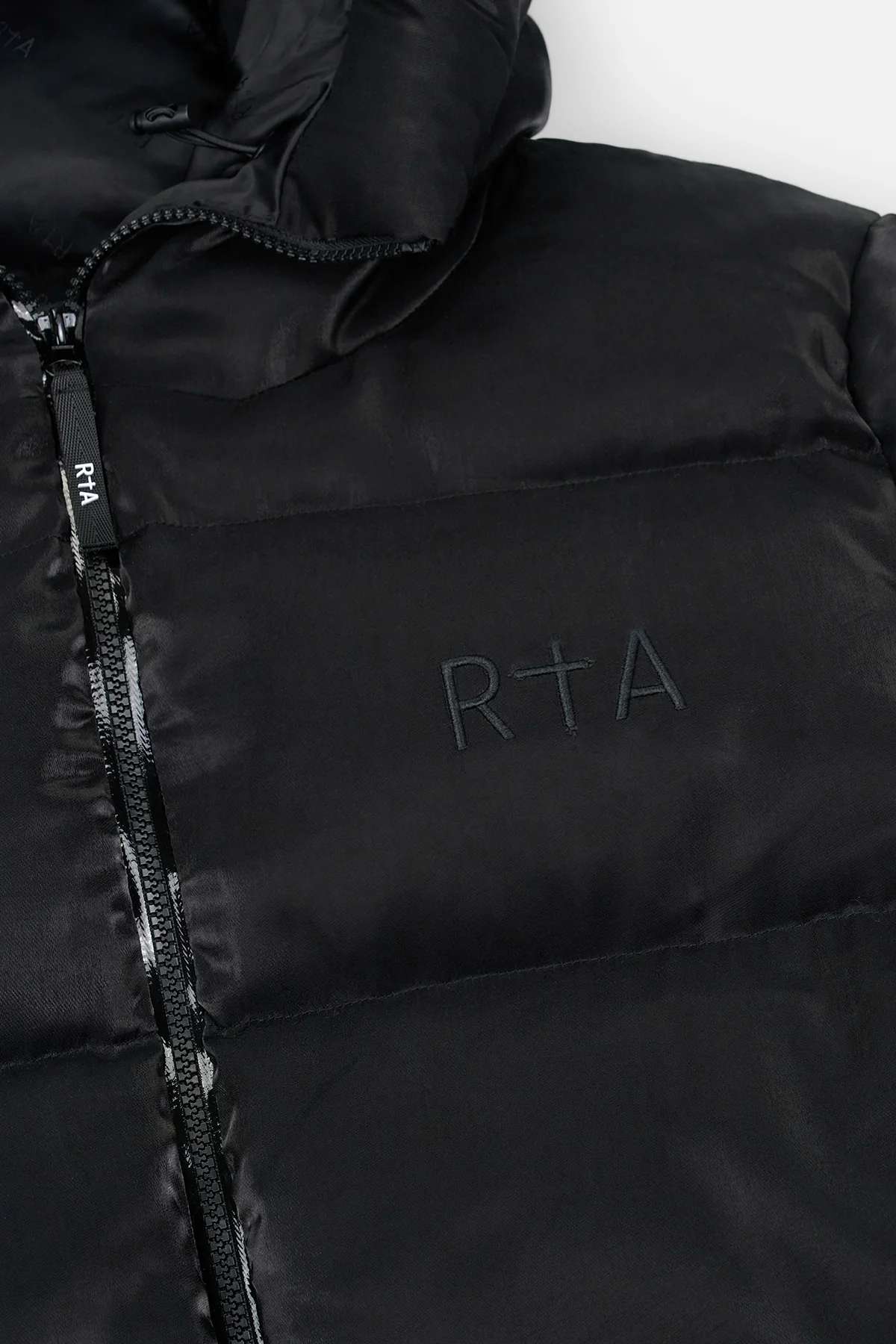 GRANT PUFFER JACKET | BLACK LUMINOUS - Image 4