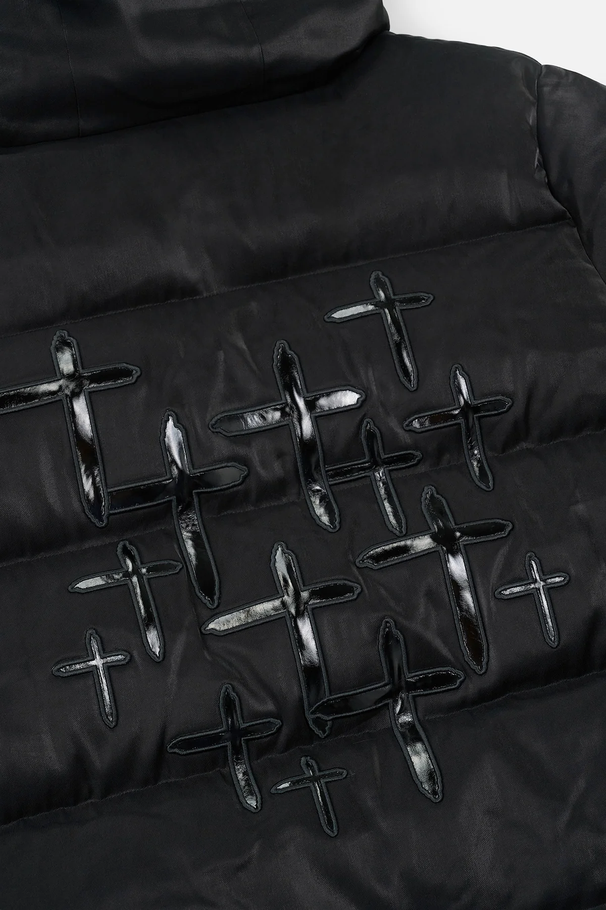 GRANT PUFFER JACKET | BLACK LUMINOUS - Image 5