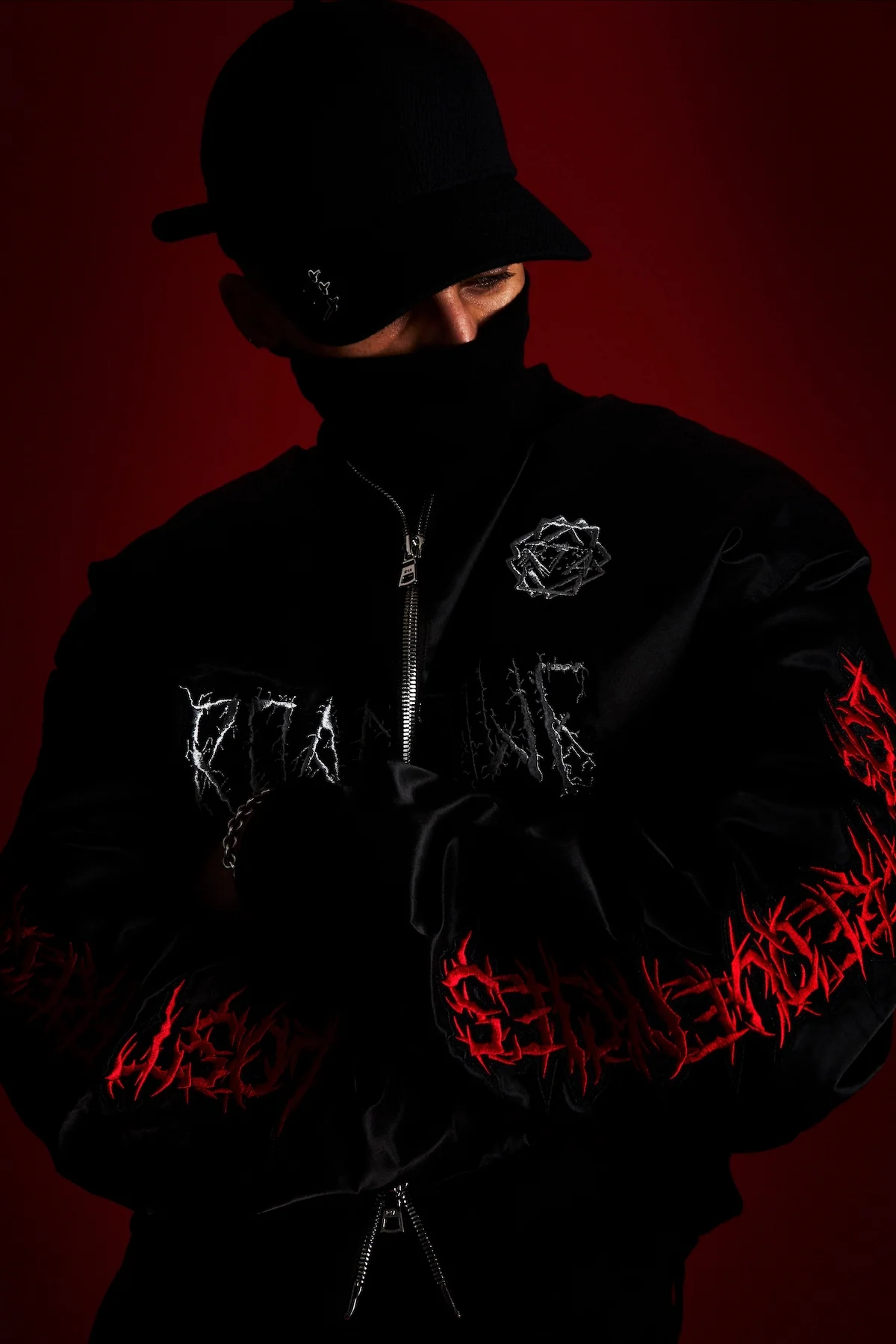HARVARD JACKET | SHINY BLACK LOST FREQUENCIES - Image 3