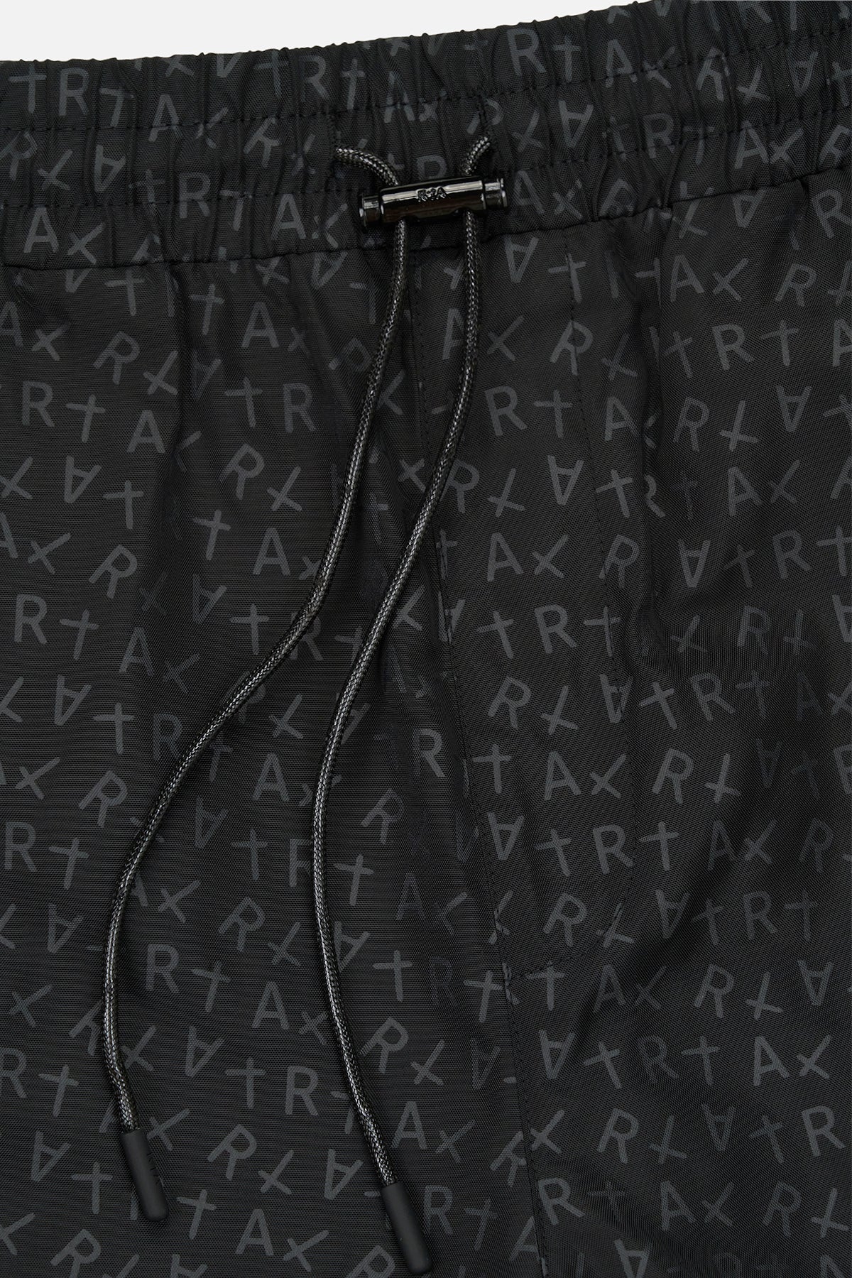 HARVEY TRACK PANT | BLACK ALL OVER LOGO - Image 3