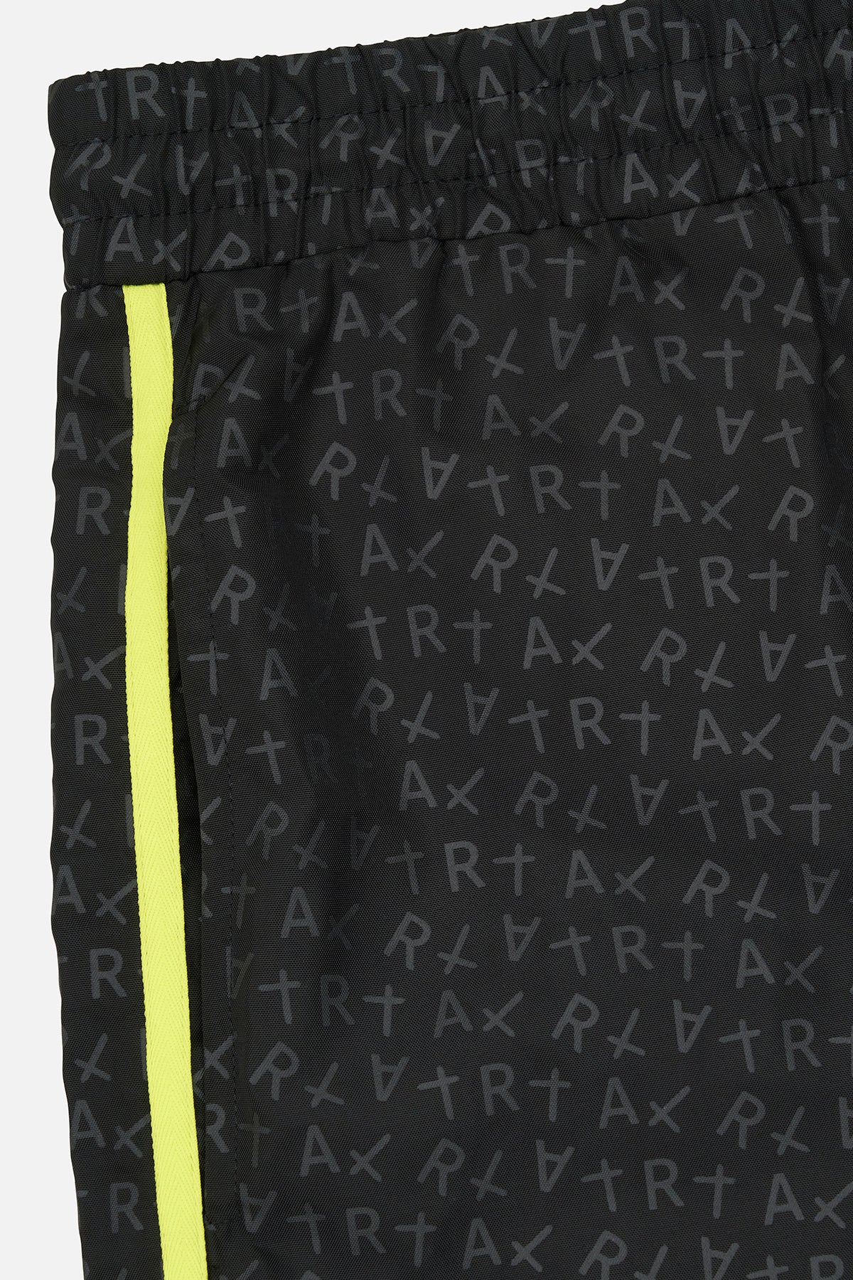 HARVEY TRACK PANT | BLACK ALL OVER LOGO - Image 4